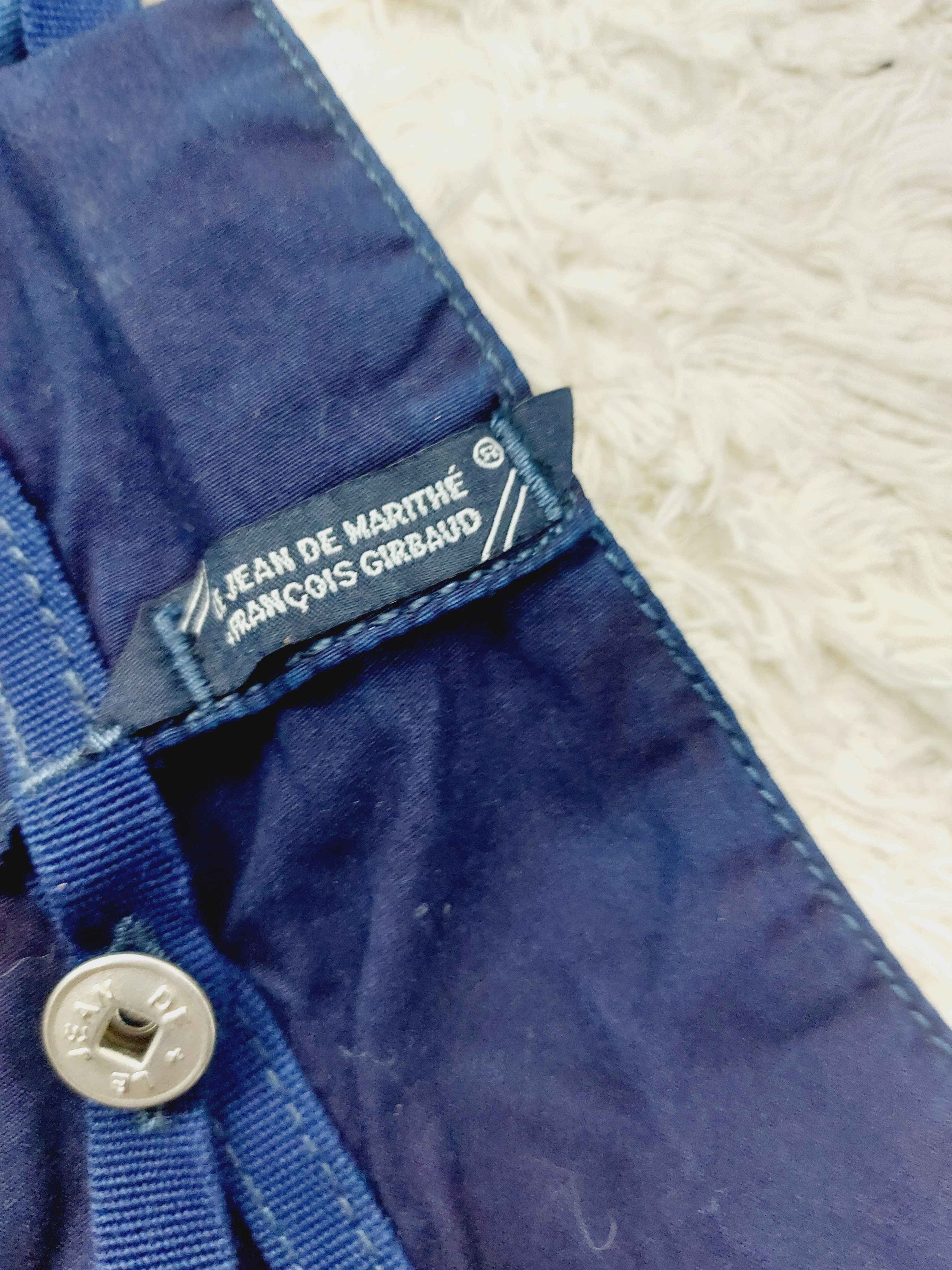 Marithe + Francois Girbaud Marithé + Francois Girbaud Patchwork Denim Pouch Maxi Skirt Size 32" / US 10 / IT 46 - 7 Thumbnail