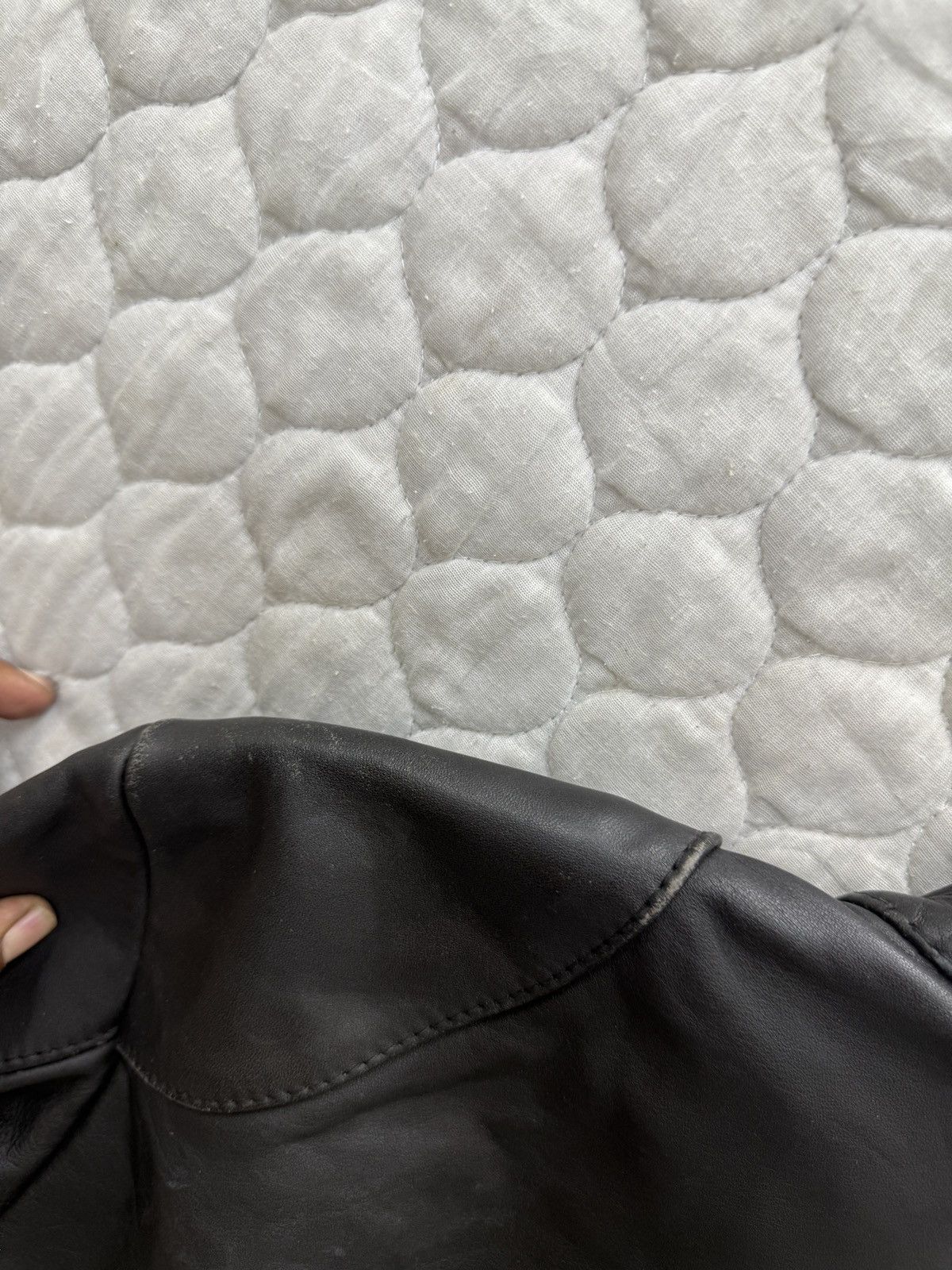 Genuine Leather 🔥🔥🔥ARCHIVE VTG ERDMANN LEDERBEKLEIDUNG LEATHER BIKER JACKET Size US S / EU 44-46 / 1 - 16 Thumbnail