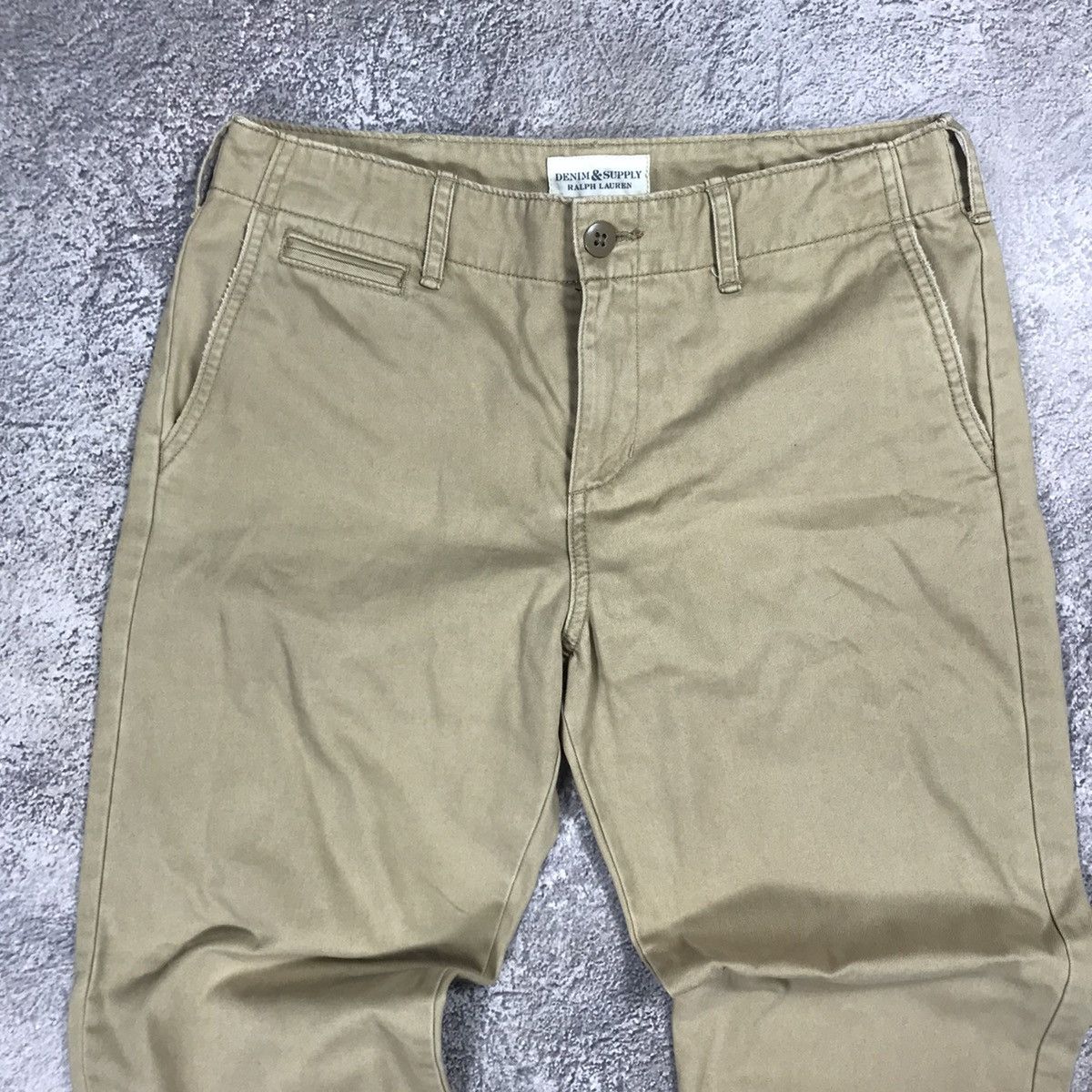 Vintage Vintage Y2K Baggy Chino Pants Relaxed Fit Streetwear Logo 27 Size US 27 - 3 Thumbnail