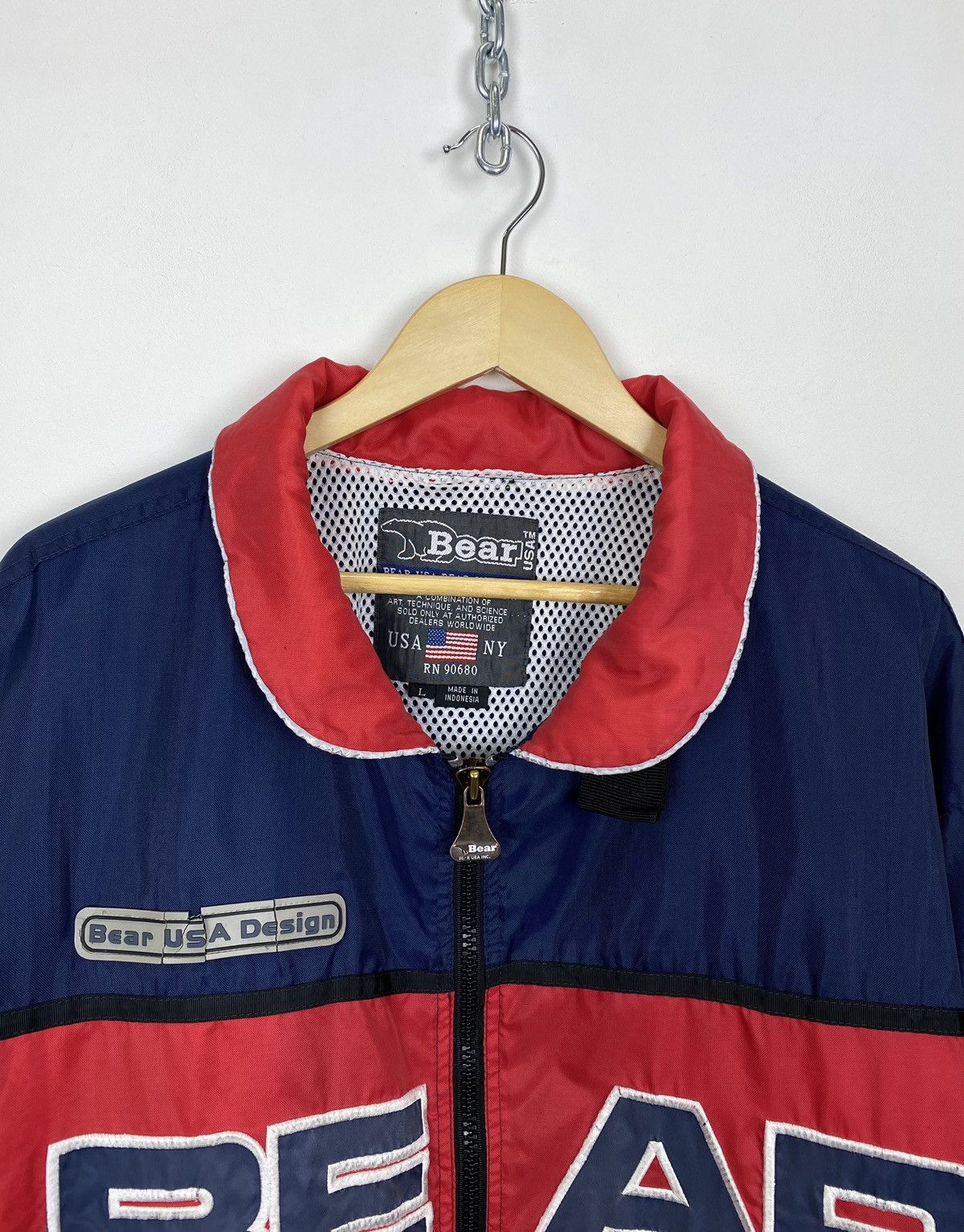 Vintage Vintage Bear USA Design Collection Baggy Oversized Jacket Size US L / EU 52-54 / 3 - 2 Thumbnail