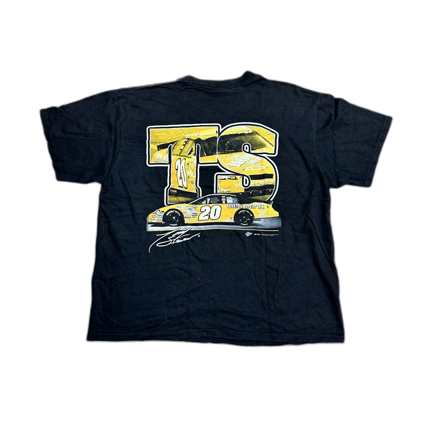 Vintage NASCAR Winners Circle Tony Stewart Graphic Shirt Black XL Size US XL / EU 56 / 4 - 1 Thumbnail