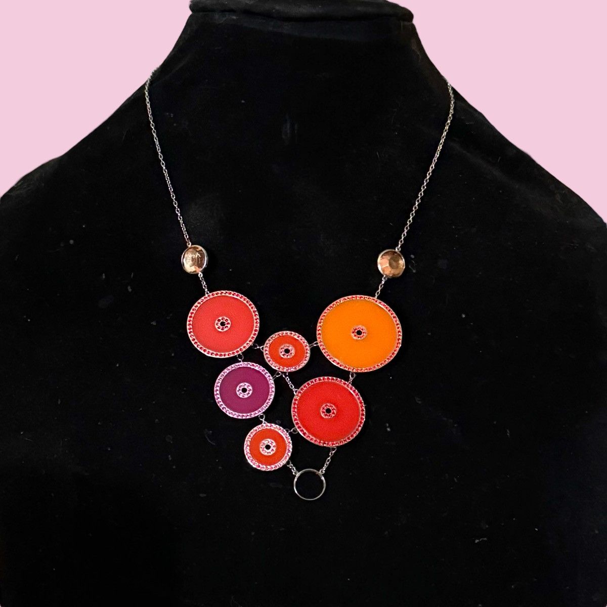 Swarovski Swarovski silver tone Noon Disc necklace Size ONE SIZE - 1 Thumbnail