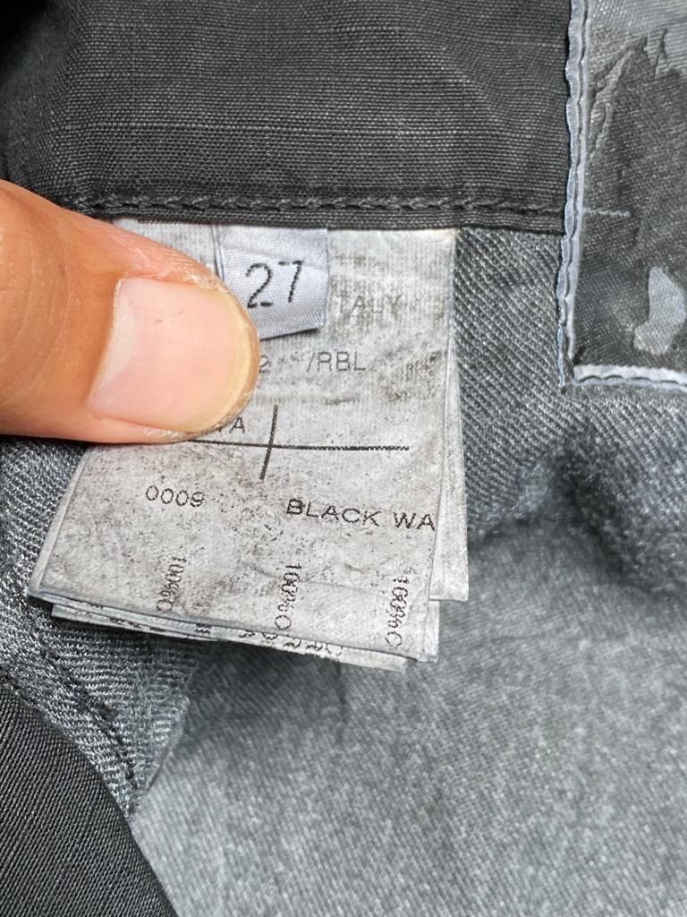 Rick Owens × Rick Owens Drkshdw Rick Owens coated crop pants Size US 29 - 4 Thumbnail