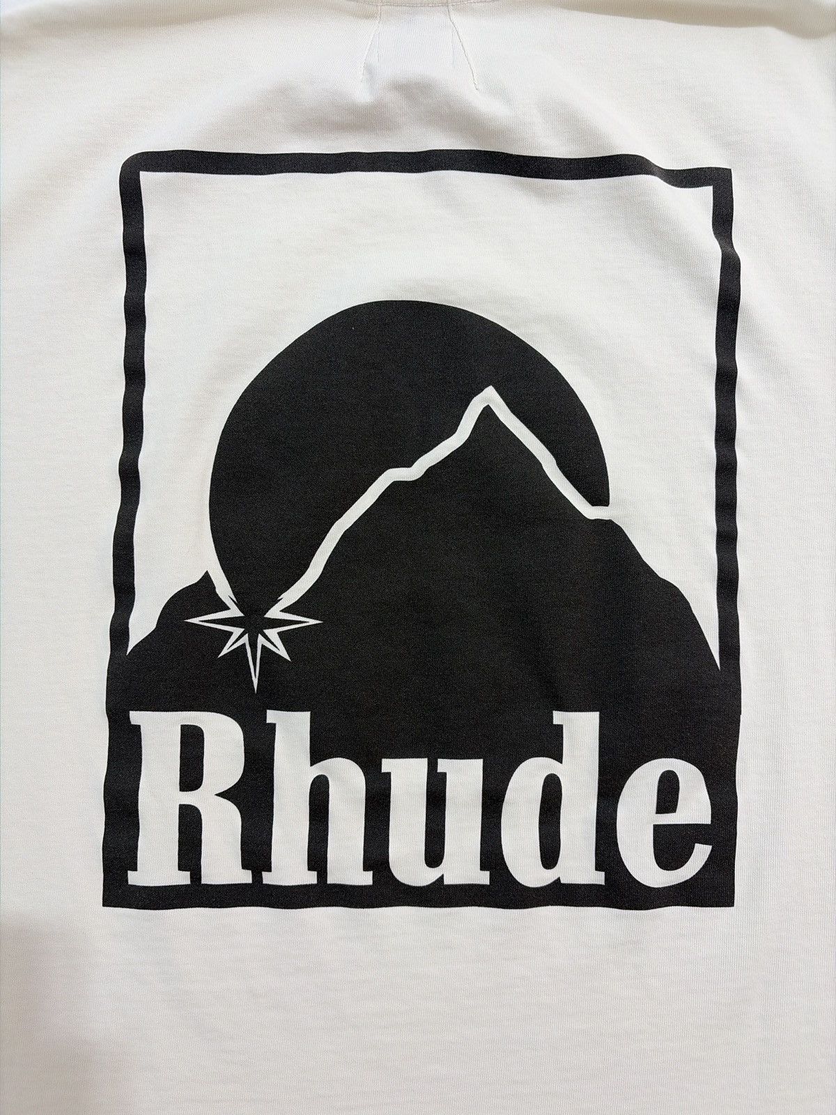 Rhude Rhude 2025 Black Moonlight Logo Tee Size US XL / EU 56 / 4 - 5 Thumbnail
