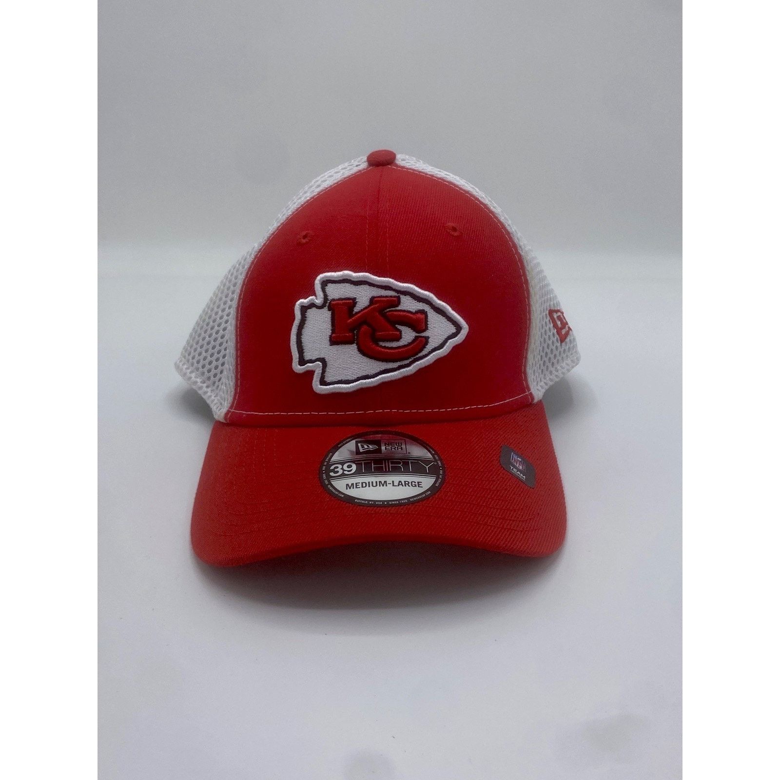 New Era New Era 39THIRTY Kansas City Chiefs Hat Red White Size M/L Size US M / EU 48-50 / 2 - 1 Thumbnail