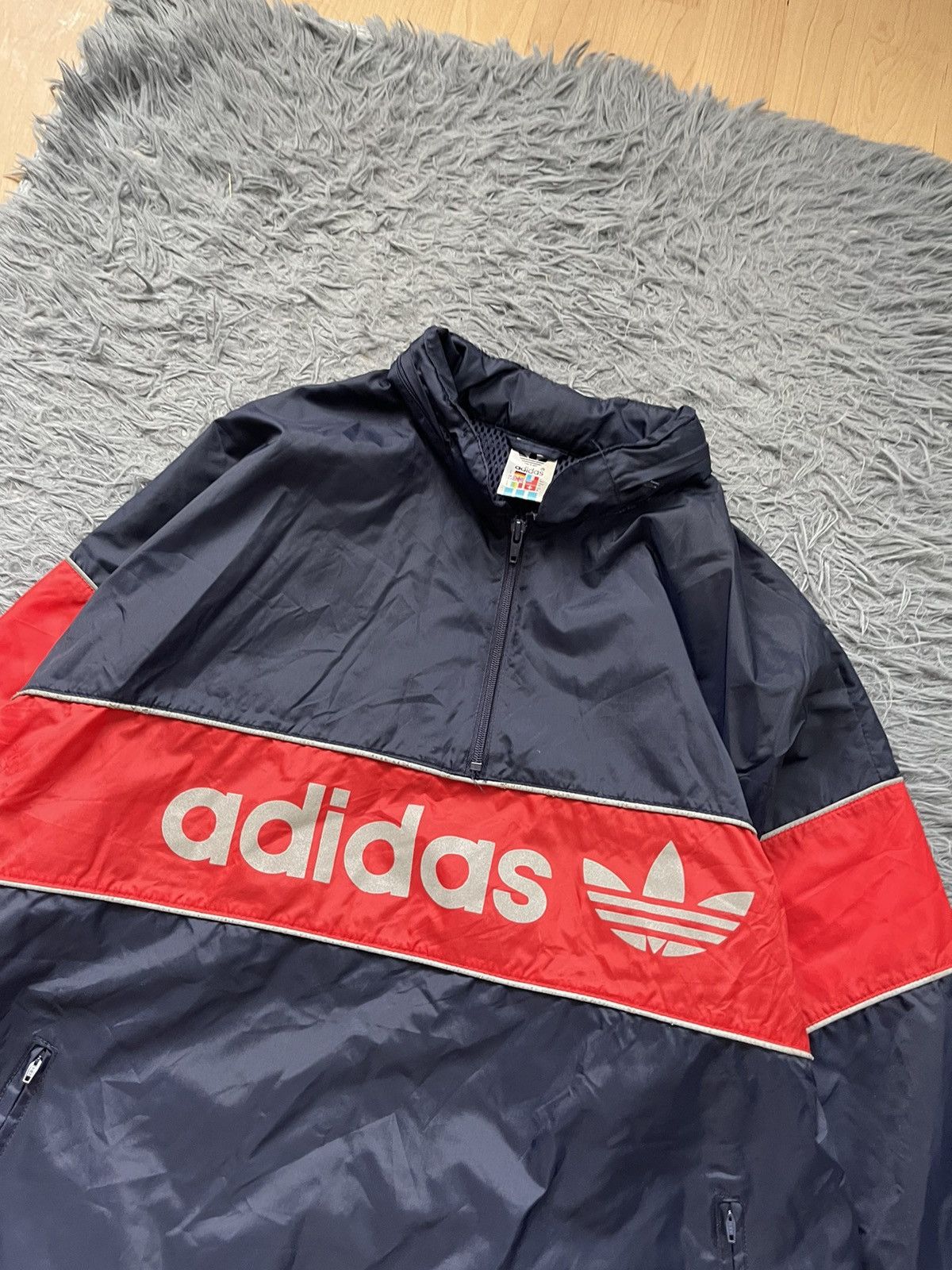 Adidas 90s vintage anorak track jacket