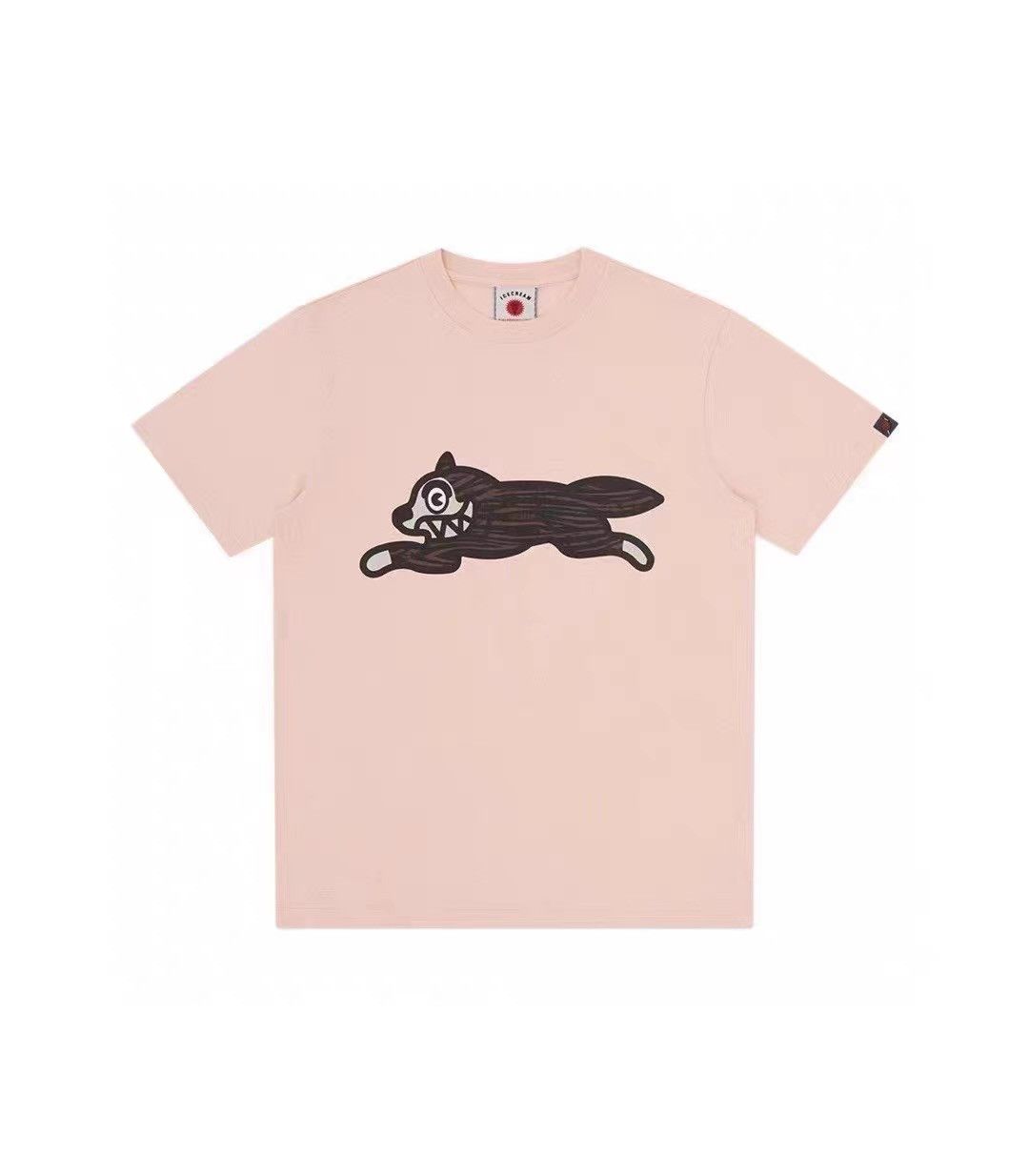 Billionaire Boys Club BBC ICECREAM Striped FlyingDogPink Short Sleeve T-Shirt Q7 Size US XL / EU 56 / 4 - 1 Thumbnail