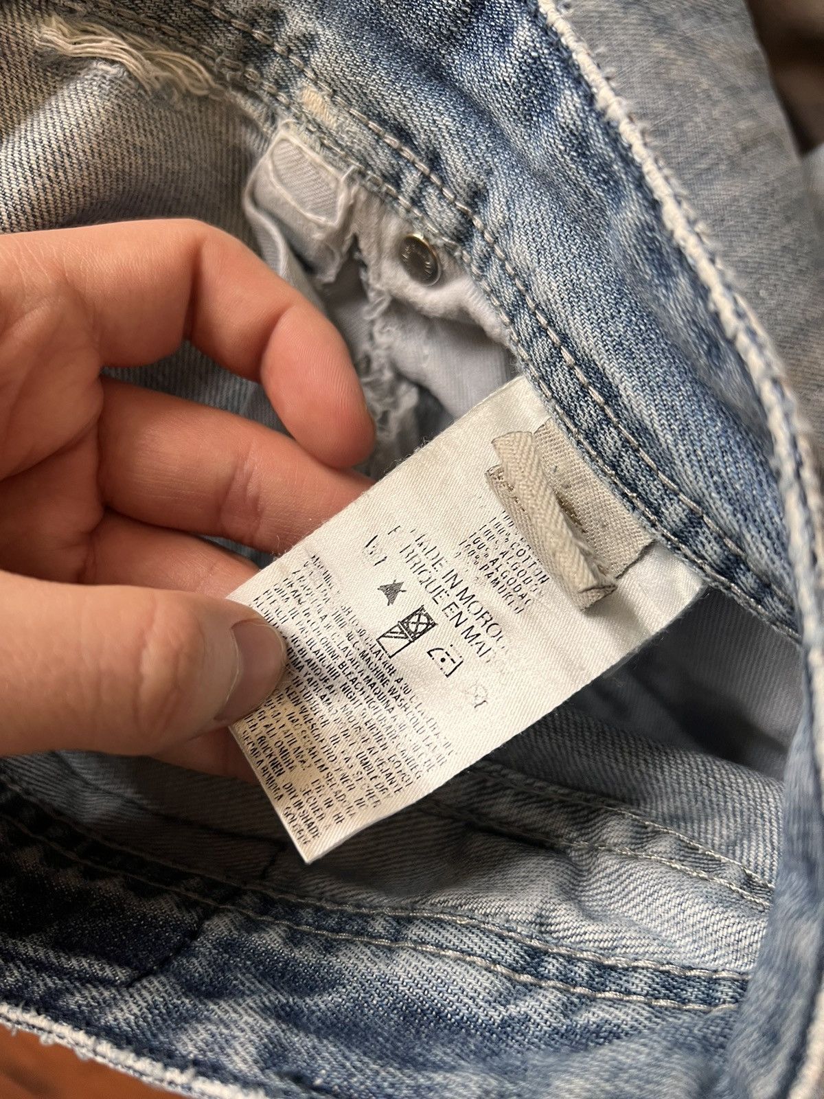 Diesel Vintage Y2k Rare Diesel Jeans Denim Pant Punk Rock Hype Size US 34 / EU 50 - 12 Thumbnail