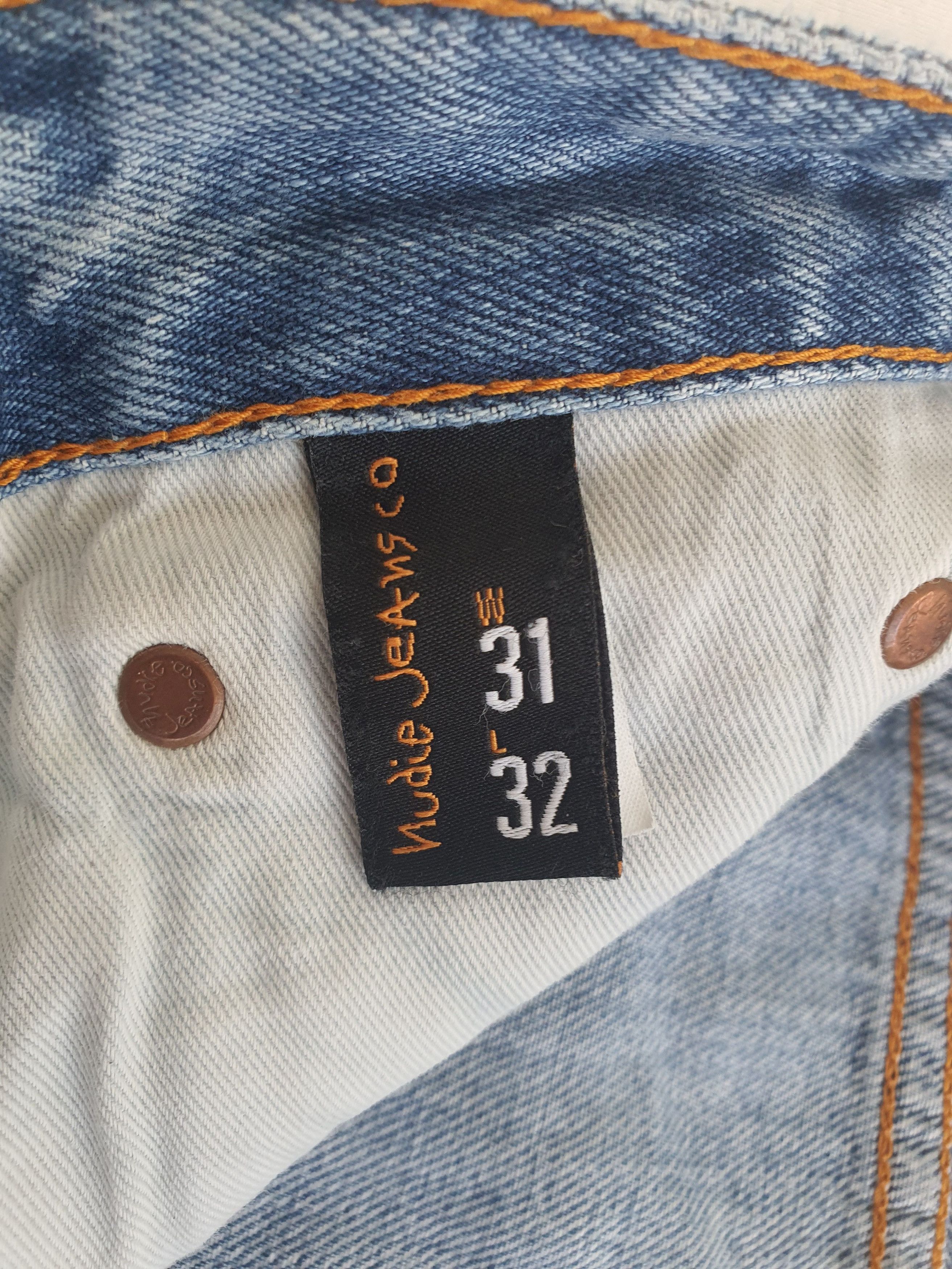 Nudie Jeans BREEZY BRITT SPRINGTIME - Regular Tapered Jeans - W31 L32 Size 31" - 6 Thumbnail