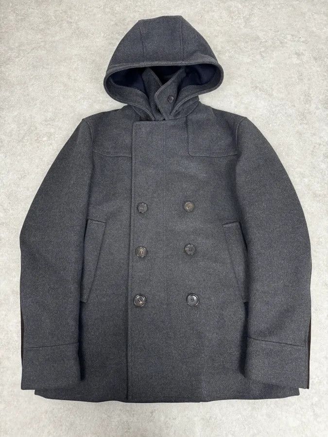 Gucci AW2013 Gucci Grey Naval Wool Jacket Size US M / EU 48-50 / 2 - 1 Thumbnail