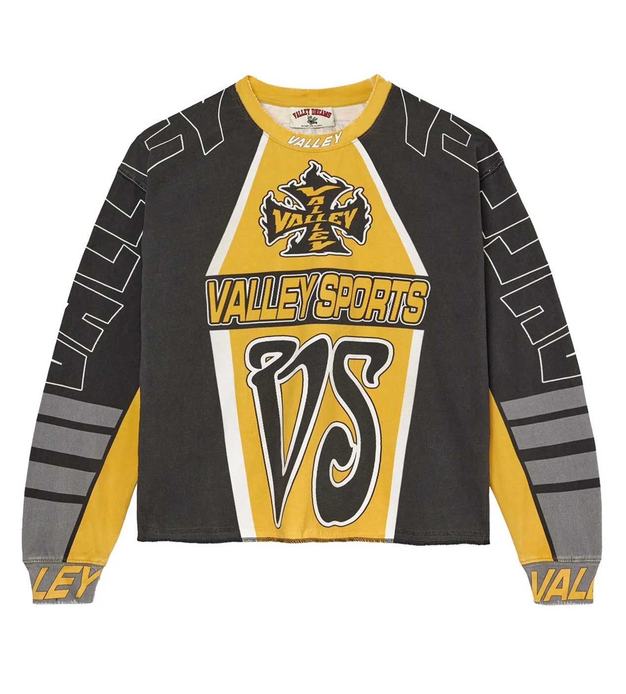 Vale Forever VS Racing Long Sleeve Tee Bee Yellow Size US XL / EU 56 / 4 - 1 Thumbnail