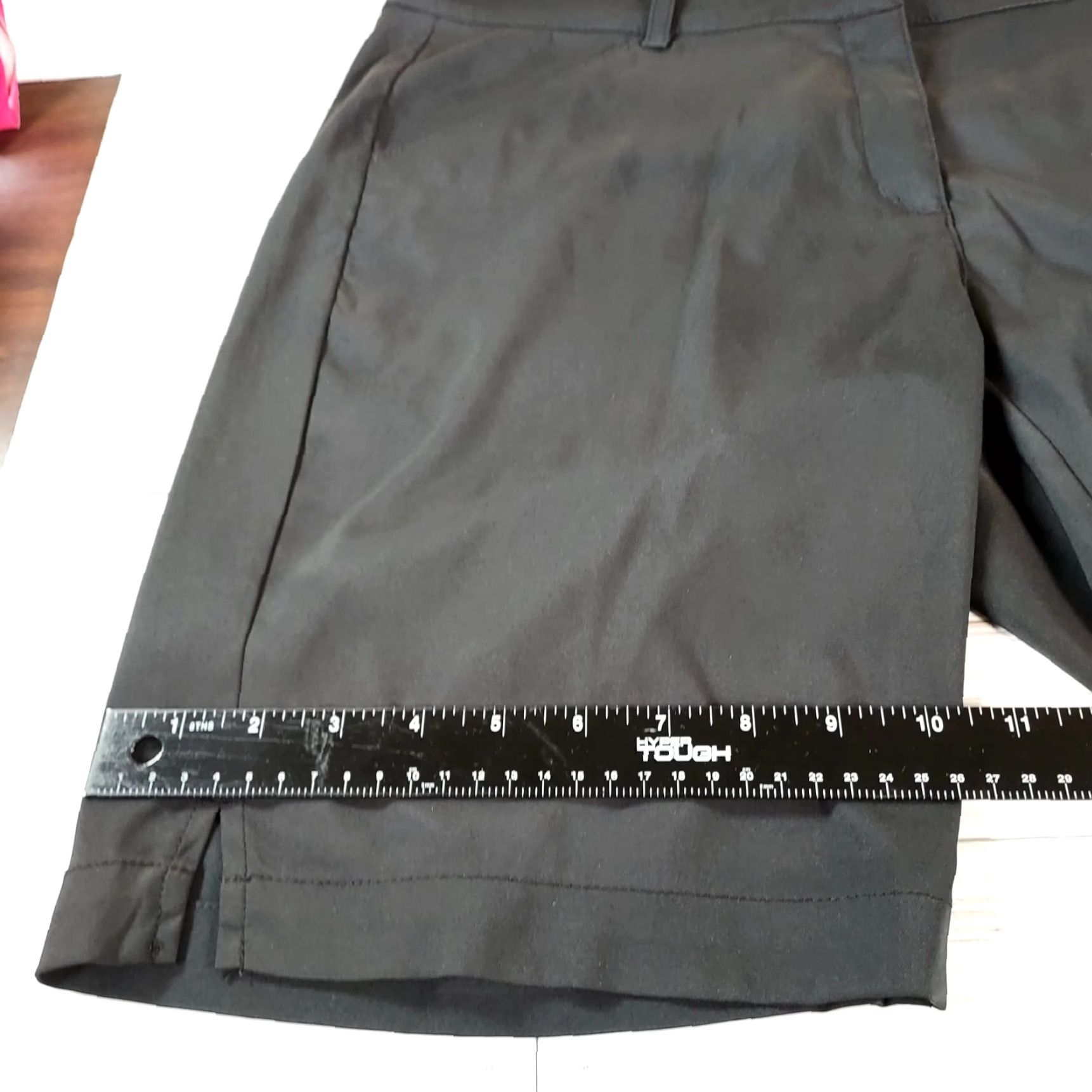 Callaway Callaway Opti Dri Shorts Women's Size 8 Solid Black Bermuda Golf Tennis Bermuda Size 30" / US 8 / IT 44 - 3 Thumbnail