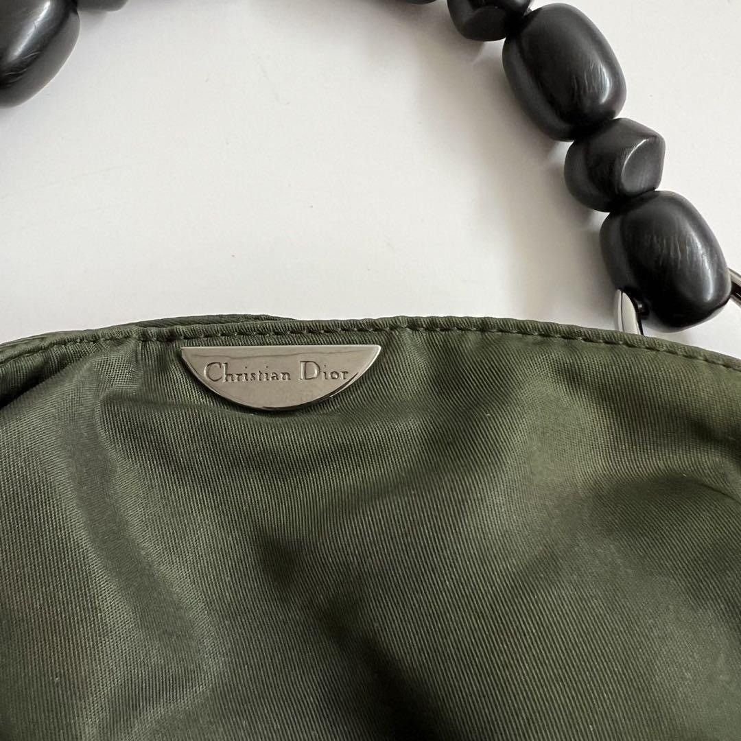 Christian Dior MARIS PEAR NYLON HAND BAG