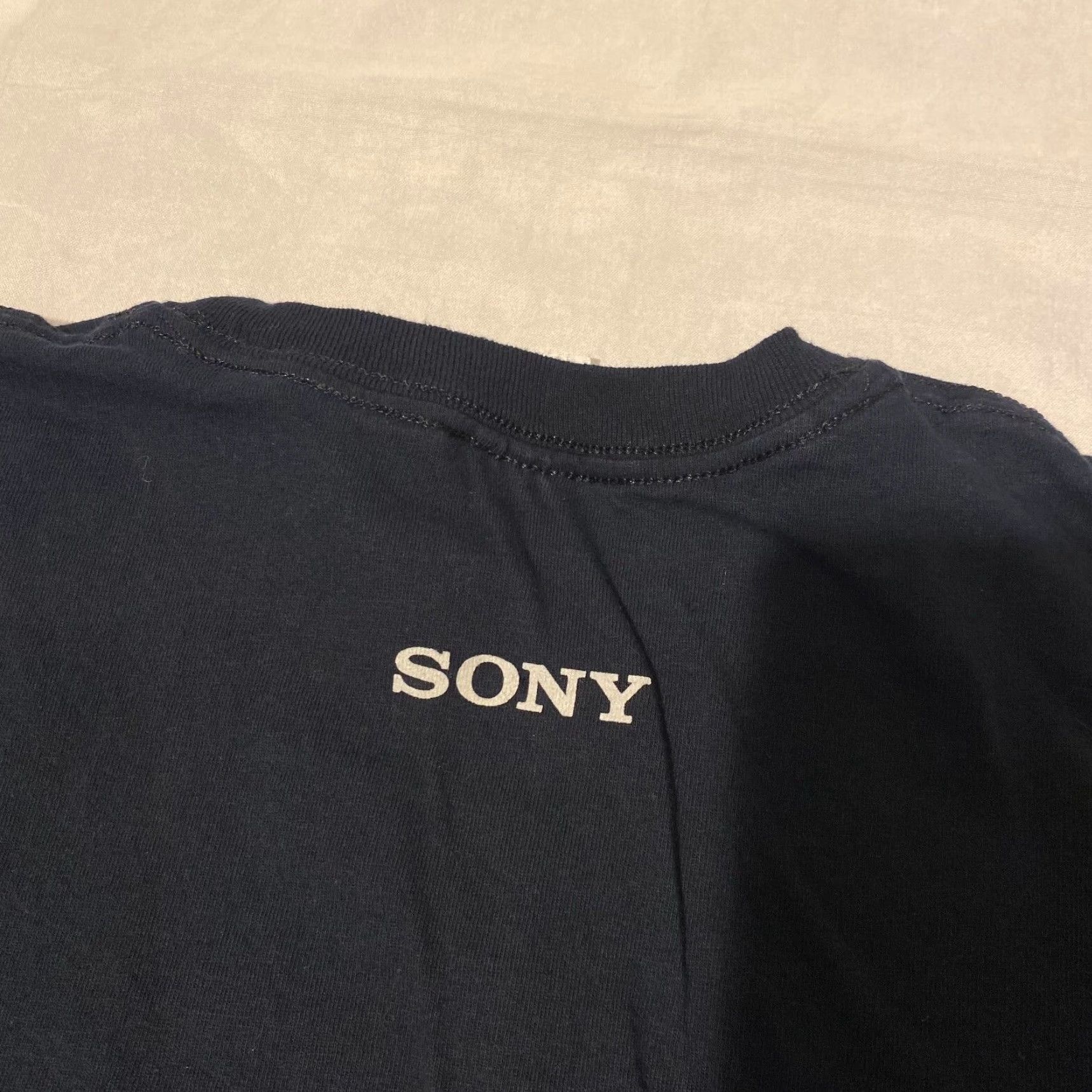Gildan Sony HDNA PlayStation Graphic T-Shirt XL Black Logo Men Shirt Size US XL / EU 56 / 4 - 6 Thumbnail