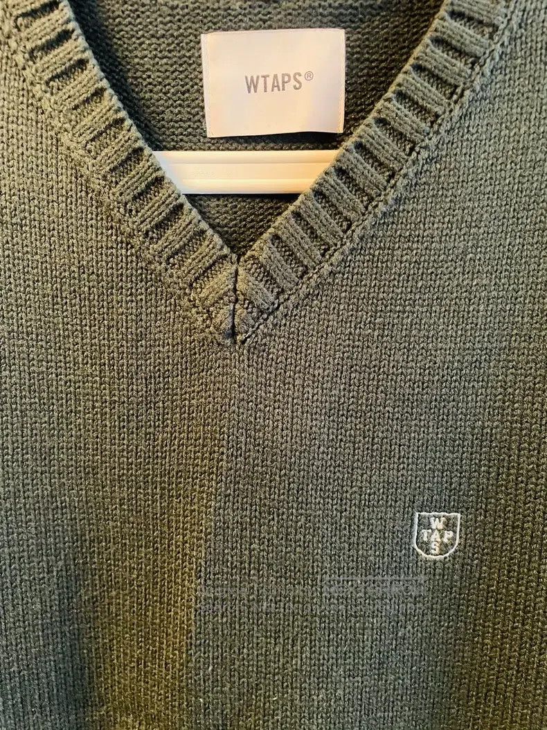 Wtaps Wtaps Letter Knit Vest Size US XL / EU 56 / 4 - 9 Thumbnail