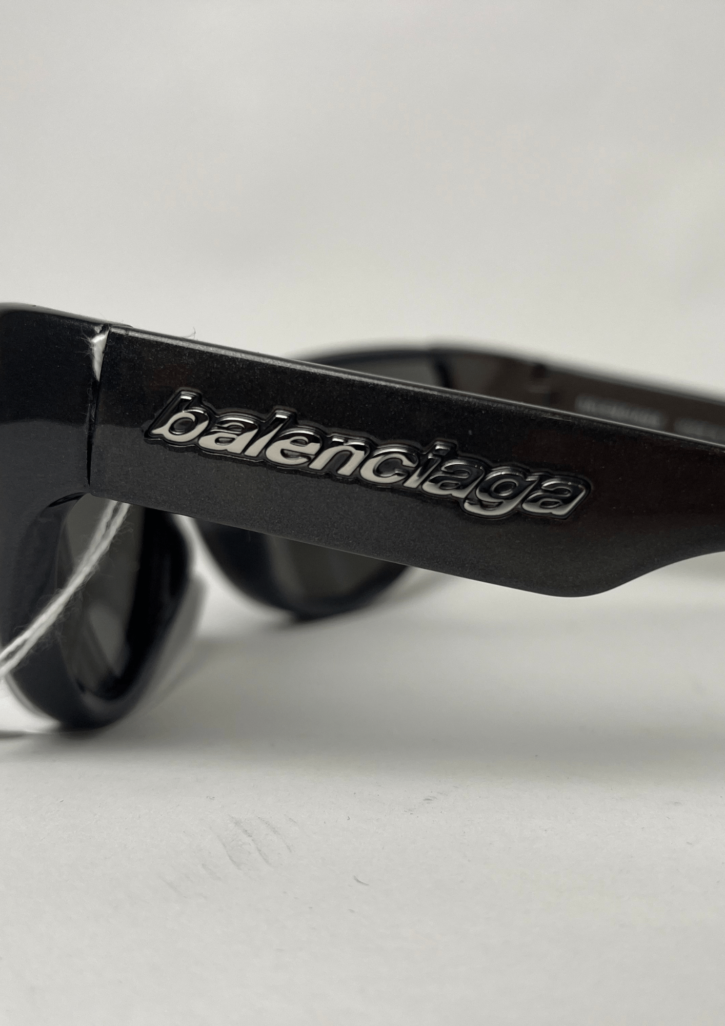 Balenciaga Dark Grey Mirror Lens Expander Sunnies Size ONE SIZE - 9 Thumbnail