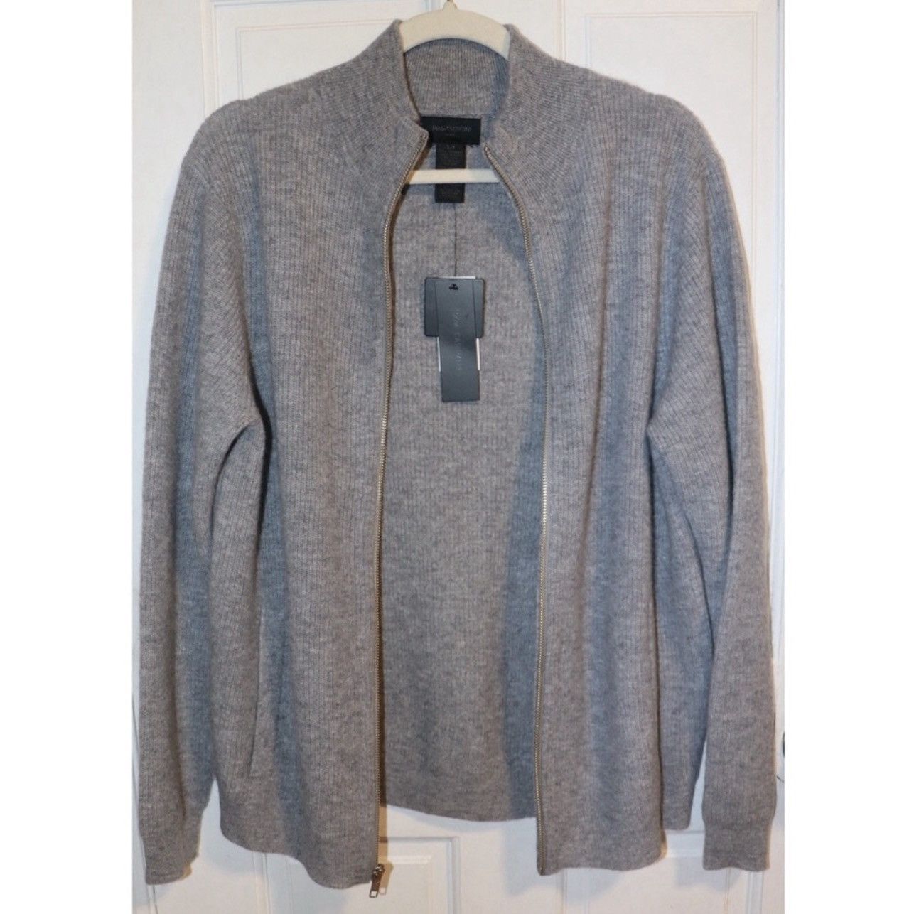 Magaschoni MAGASCHONI 100% Cashmere Zip Cardigan Size US S / EU 44-46 / 1 - 9 Thumbnail