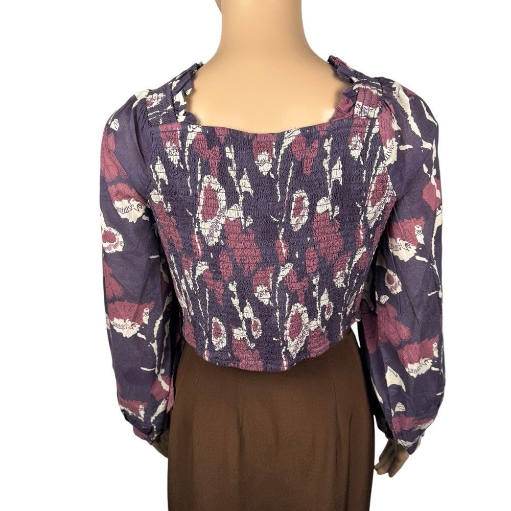 Cleobella NWT New $148 Cleobella Valencia Wrap Cotton Long Sleeve Top Size M / US 6-8 / IT 42-44 - 3 Thumbnail