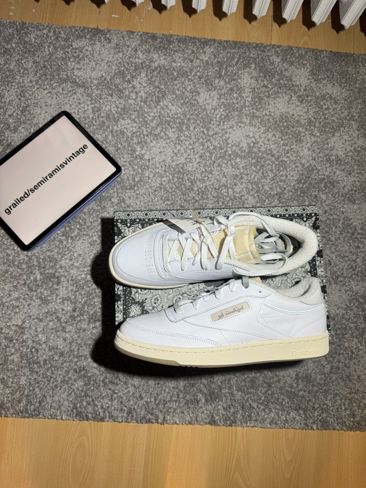 Reebok Reebok x Amongst Few Club C 85 Magic Carpet Size US 11.5 / EU 44-45 - 1 Thumbnail