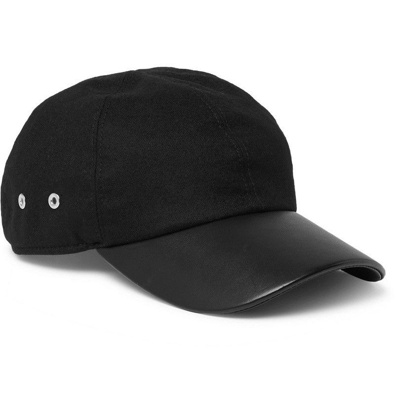 1017 ALYX 9SM Alyx 9SM lamb leather and wool hat Size ONE SIZE - 1 Thumbnail