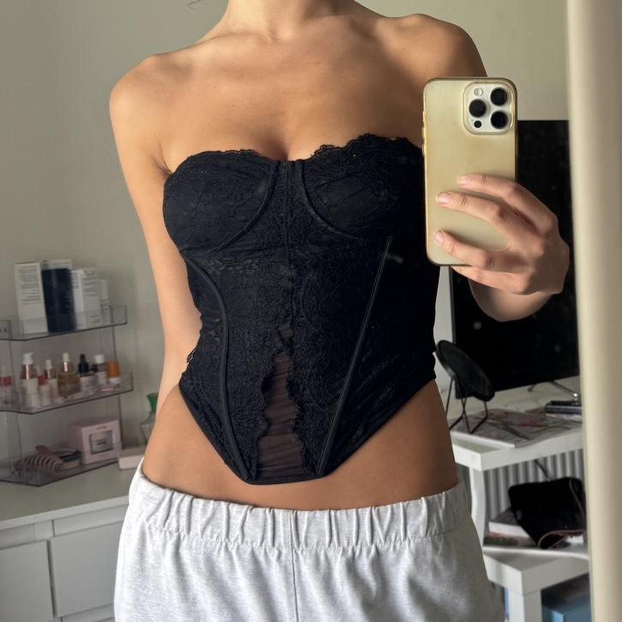 I.AM.GIA I.am.gia Demie Lace Corset Size S / US 4 / IT 40 - 3 Thumbnail