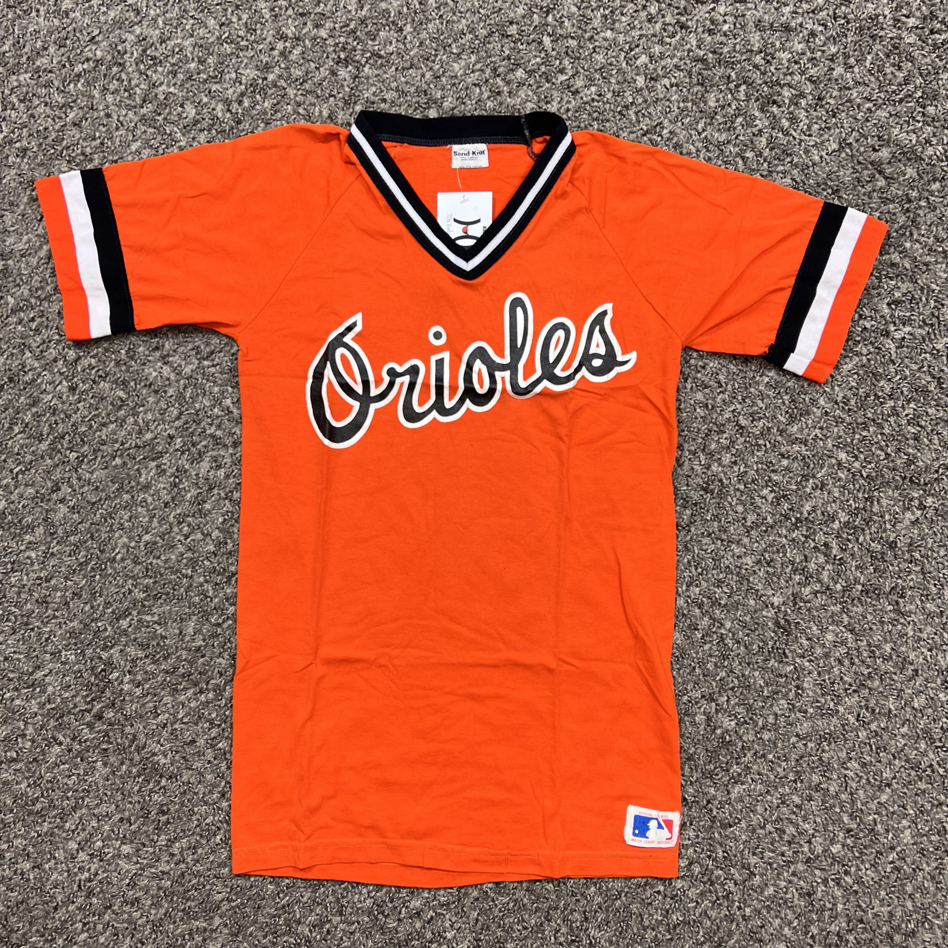 MLB × Vintage 1970’s Vintage Orioles Nameless Jersey Size US L / EU 52-54 / 3 - 1 Thumbnail