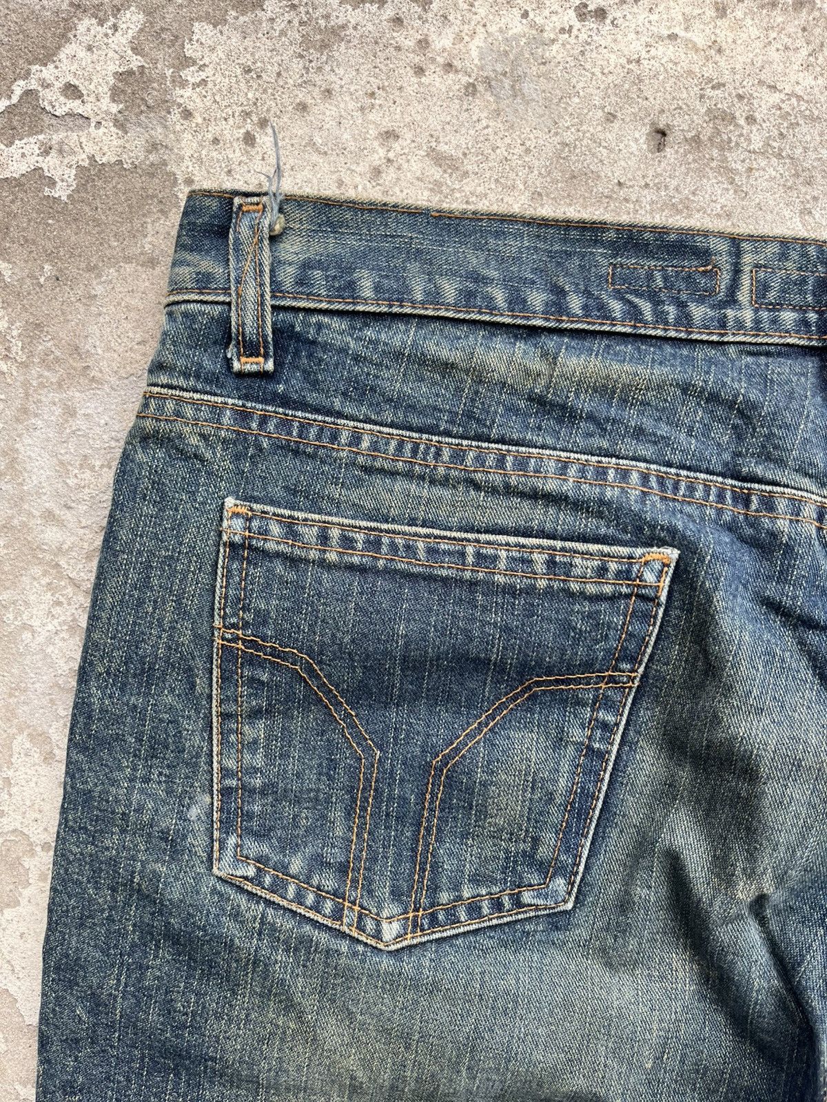 Miss Sixty Flared Miss Sixty Dirty Faded Denim Pants Jeans Y2K Japanese Size 32" / US 10 / IT 46 - 14 Thumbnail