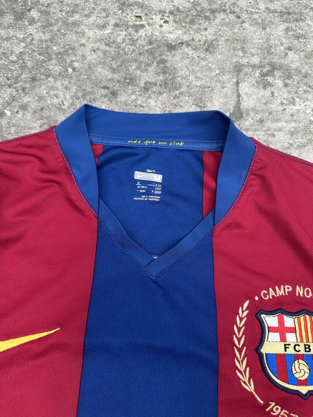 Nike Vintage Nike F.C.Barcelona 19 Messi Soccer Jersey 07/08 VTG Size US M / EU 48-50 / 2 - 6 Thumbnail