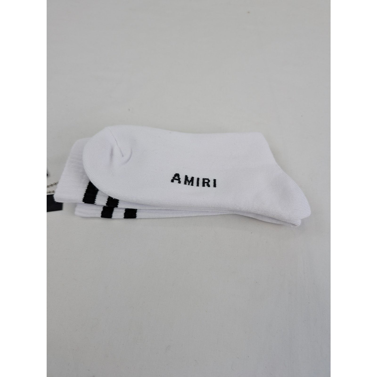 Amiri o1rshd1 Size: 43-44 / Amiri Varsity Script Socks Size ONE SIZE - 10 Thumbnail