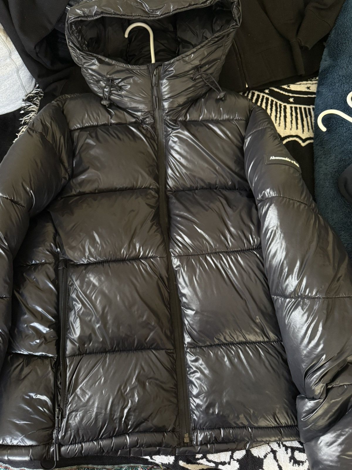 Abercrombie & Fitch Abercrombie & Fitch Hooded Puffer Size US S / EU 44-46 / 1 - 1 Thumbnail