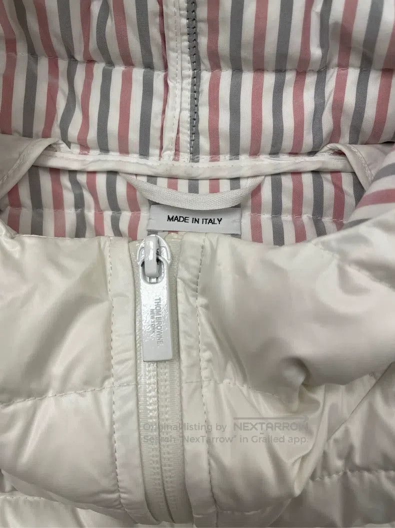 Thom Browne Thom Browne Evenhood down jacket Size US S / EU 44-46 / 1 - 6 Thumbnail
