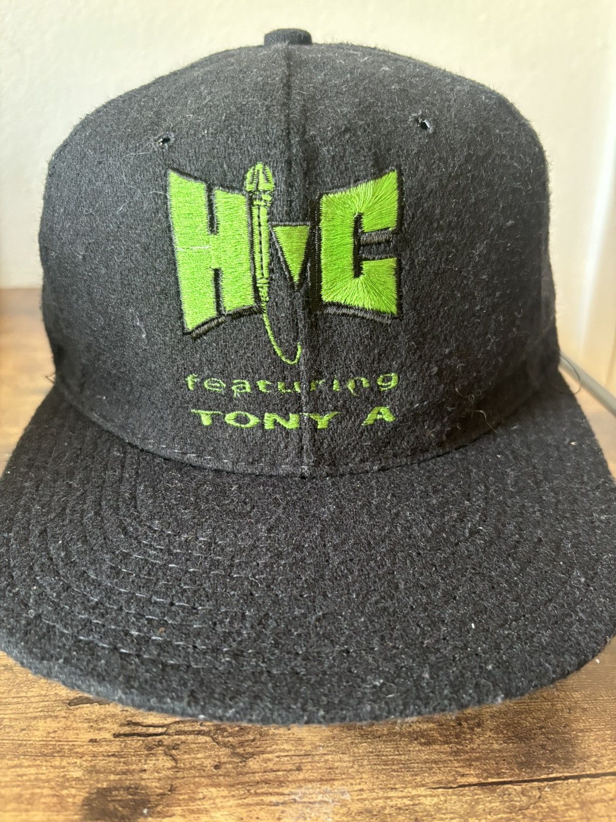 Vintage 90s Hip Hop “Hi-C featuring Tony A” promotional snapback hat Size ONE SIZE - 1 Thumbnail
