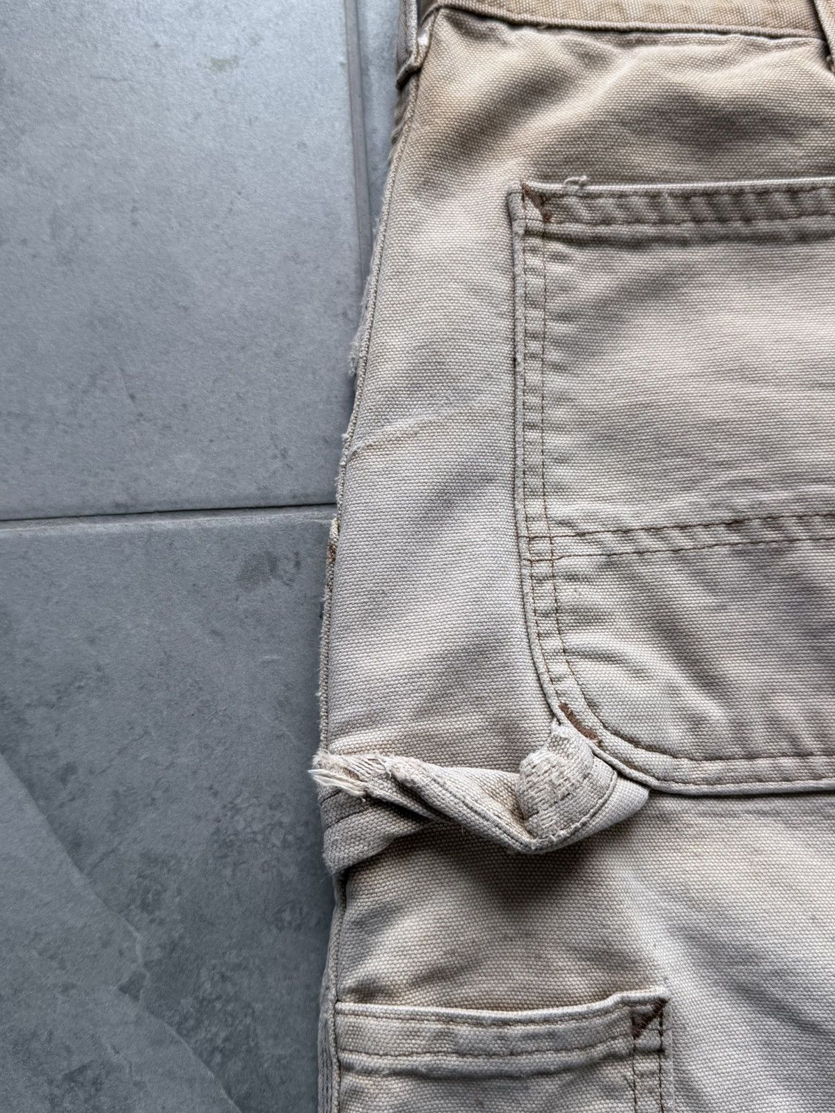 Carhartt Vintage Carhartt Brown Faded Carpenter Work Pants Size US 38 / EU 54 - 5 Thumbnail