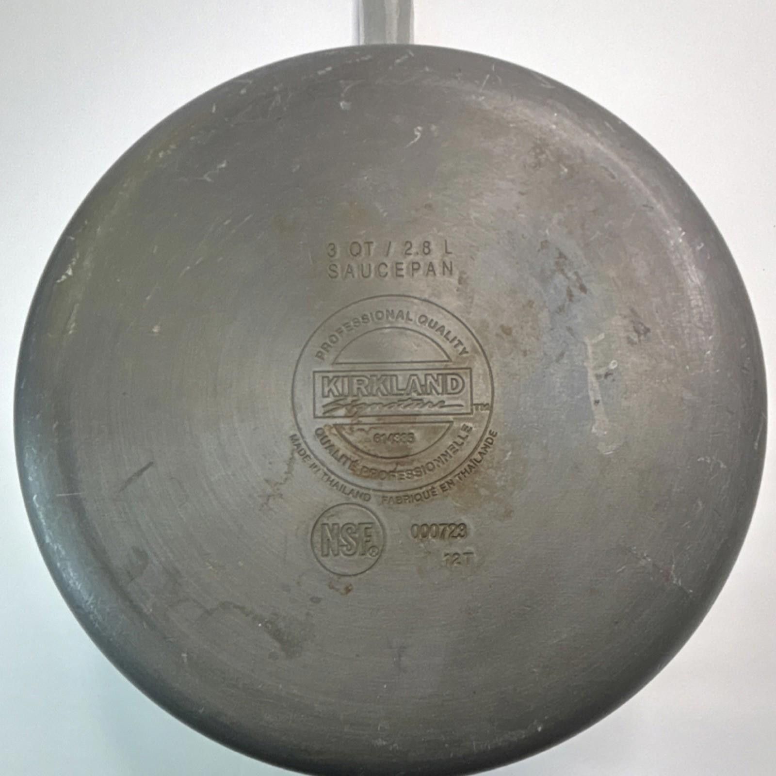 Kirkland Signature Kirkland Signature 3 qt Non-Stick Aluminum Saucepan with Lid Size ONE SIZE - 4 Thumbnail