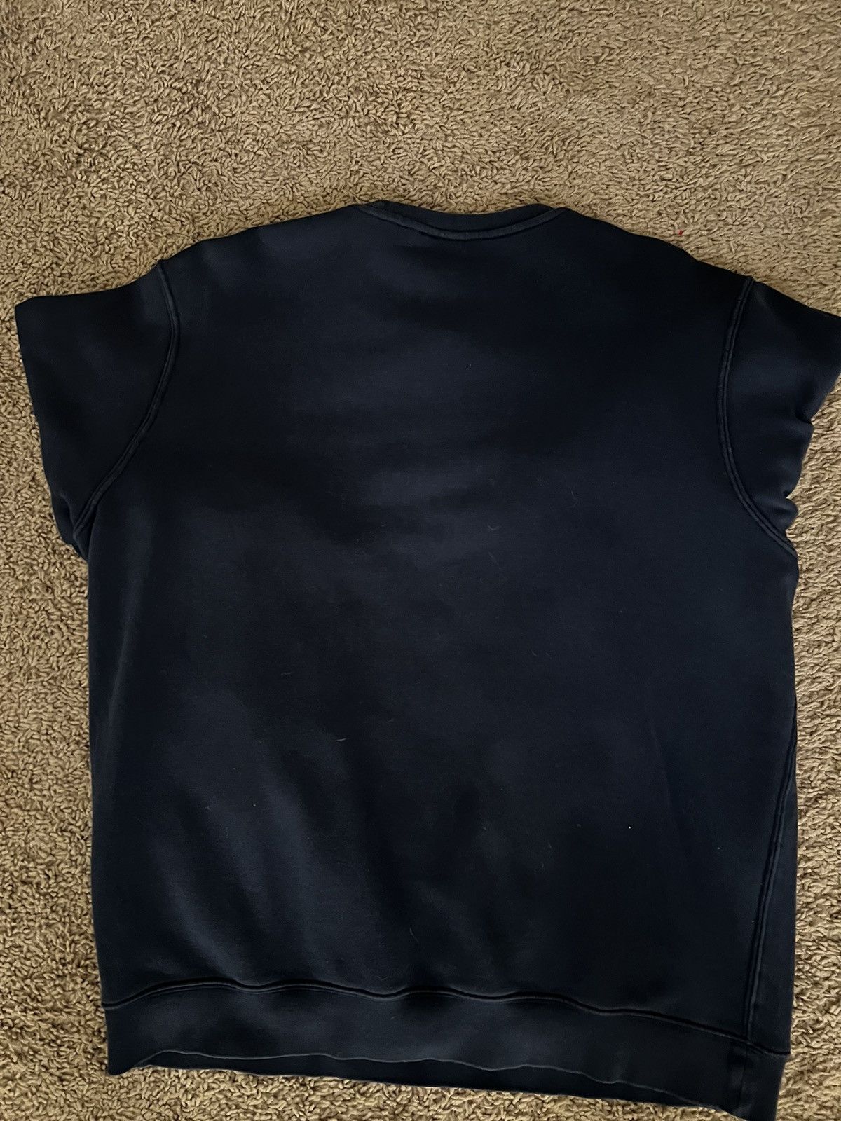 Nike × Supreme Supreme Nike Crewneck Navy M FW18 | Grailed 