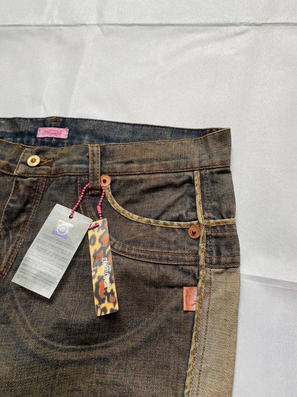 Designer × Roberto Cavalli × Vintage Roberto Cavalli Angels Women’s Y2K brand new Denim Jeans Size 28" / US 6 / IT 42 - 11 Thumbnail