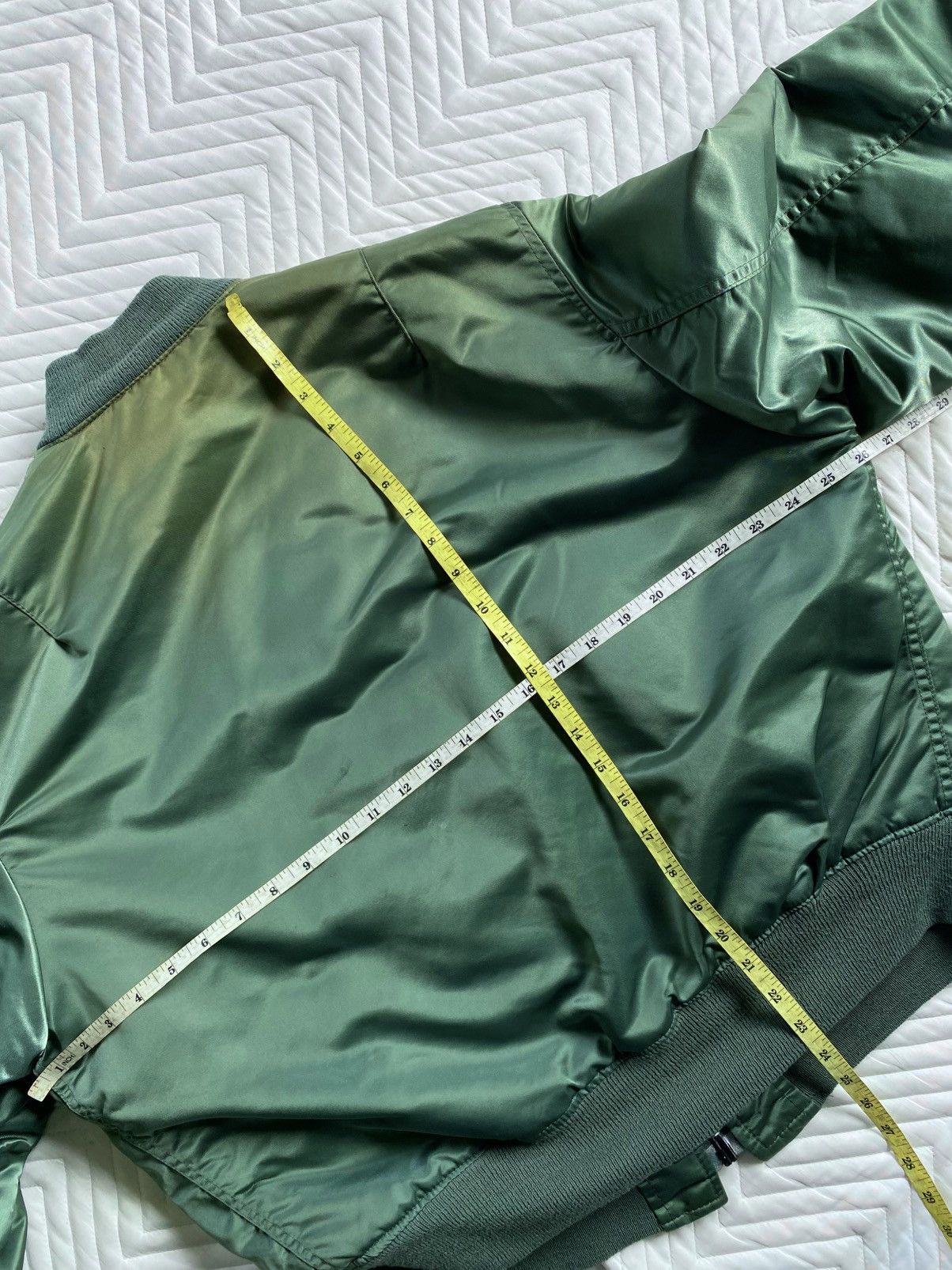 Vintage 🇺🇸 Vintage Corinth Mfg Co. MA-1 Flight Jacket - Made in USA Size US L / EU 52-54 / 3 - 15 Thumbnail