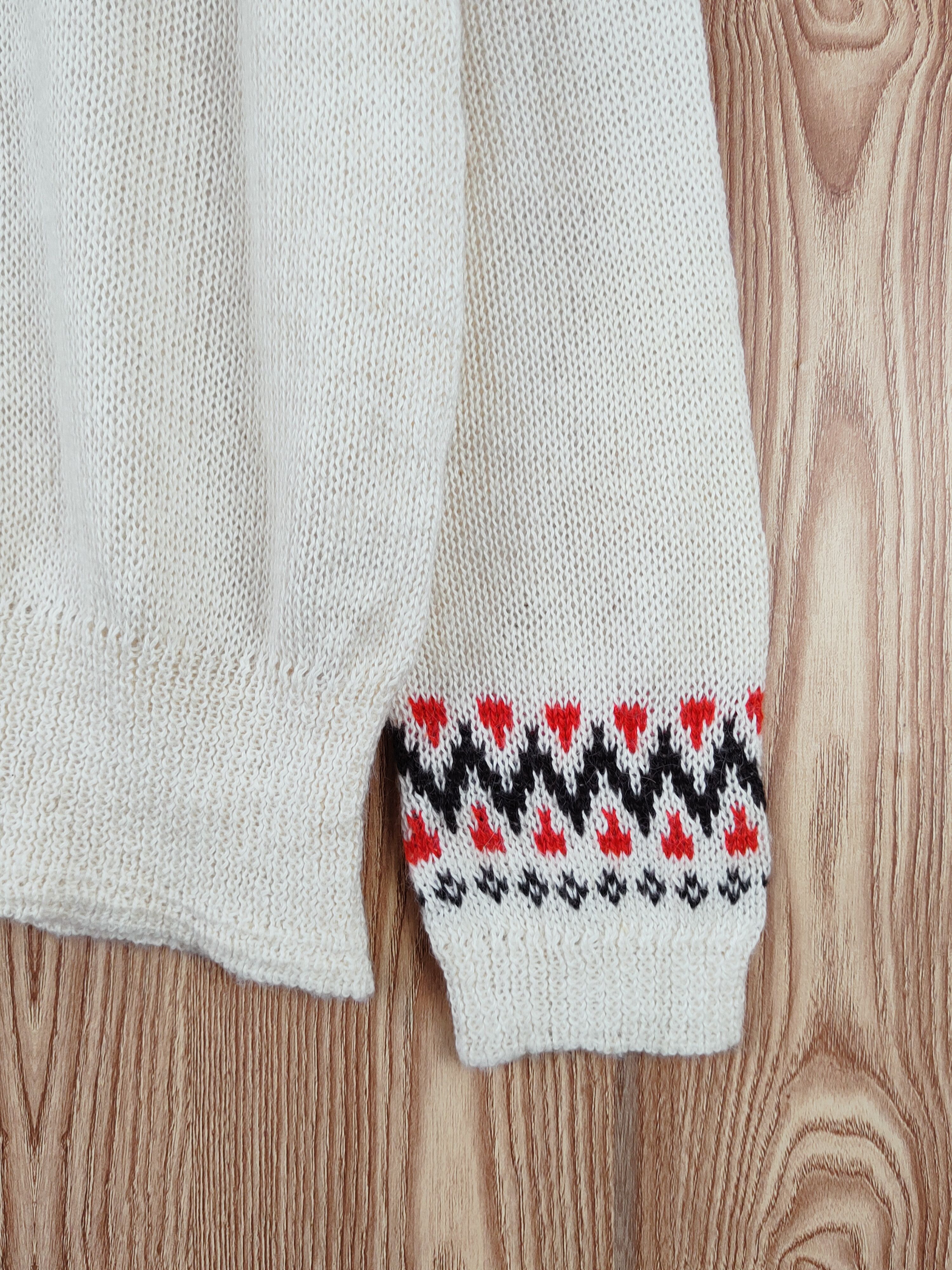 Japanese Brand Arnold Palmer Cream art Knitwear Sweatshirts #W563 Size US L / EU 52-54 / 3 - 6 Thumbnail