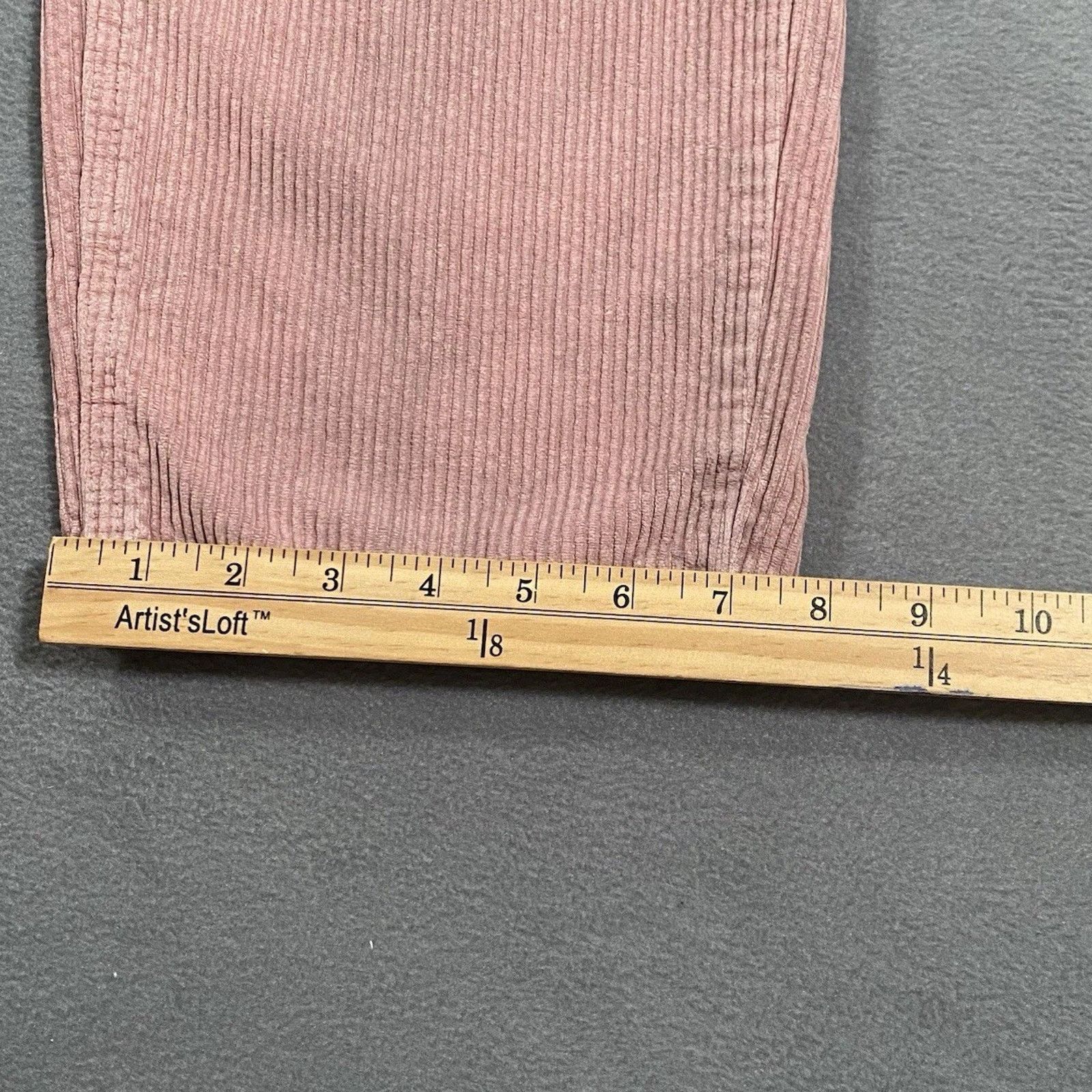 Empyre Empyre Relax Corduroy Pants Adult 28 Pink Embroidered Y2K Size US 28 / EU 44 - 10 Thumbnail