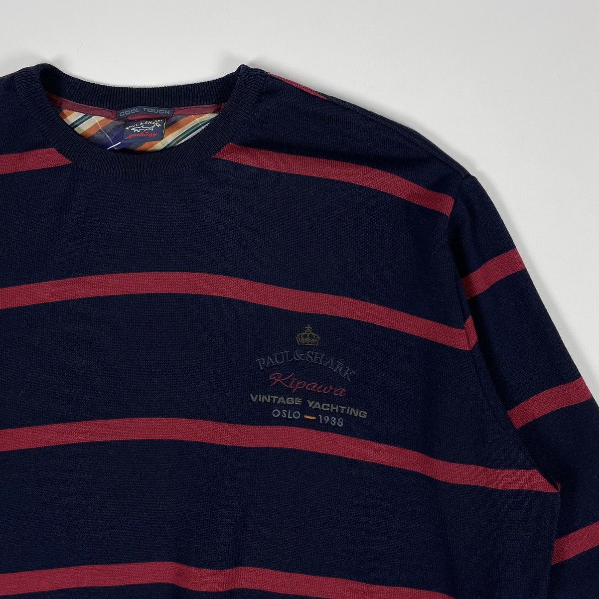 Paul & Shark Paul & Shark Vintage Wool Striped Sweater Jumper Size US XXL / EU 58 / 5 - 5 Thumbnail