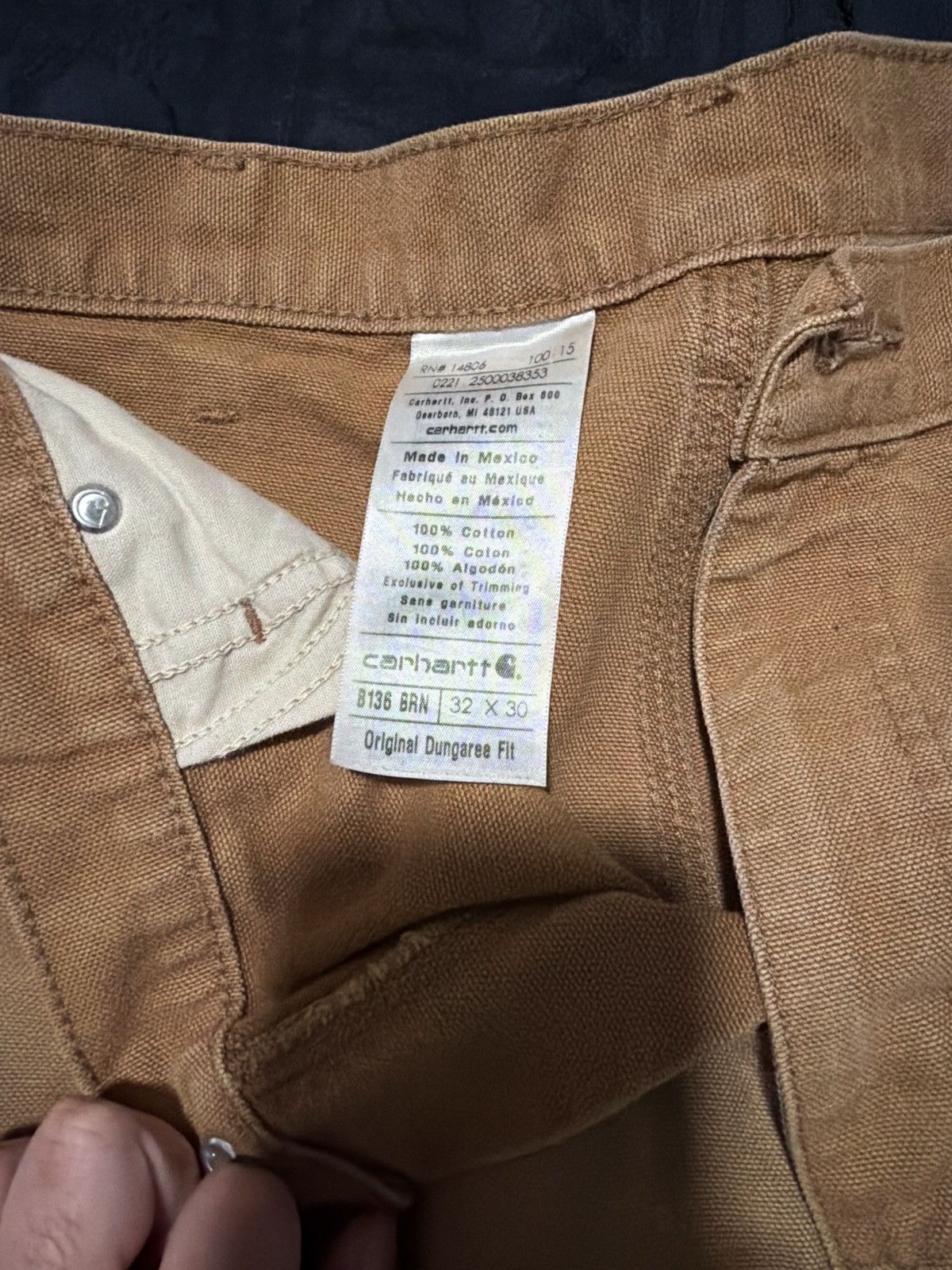 Carhartt Vintage double knee Carhartt pants Size US 32 / EU 48 - 1 Thumbnail