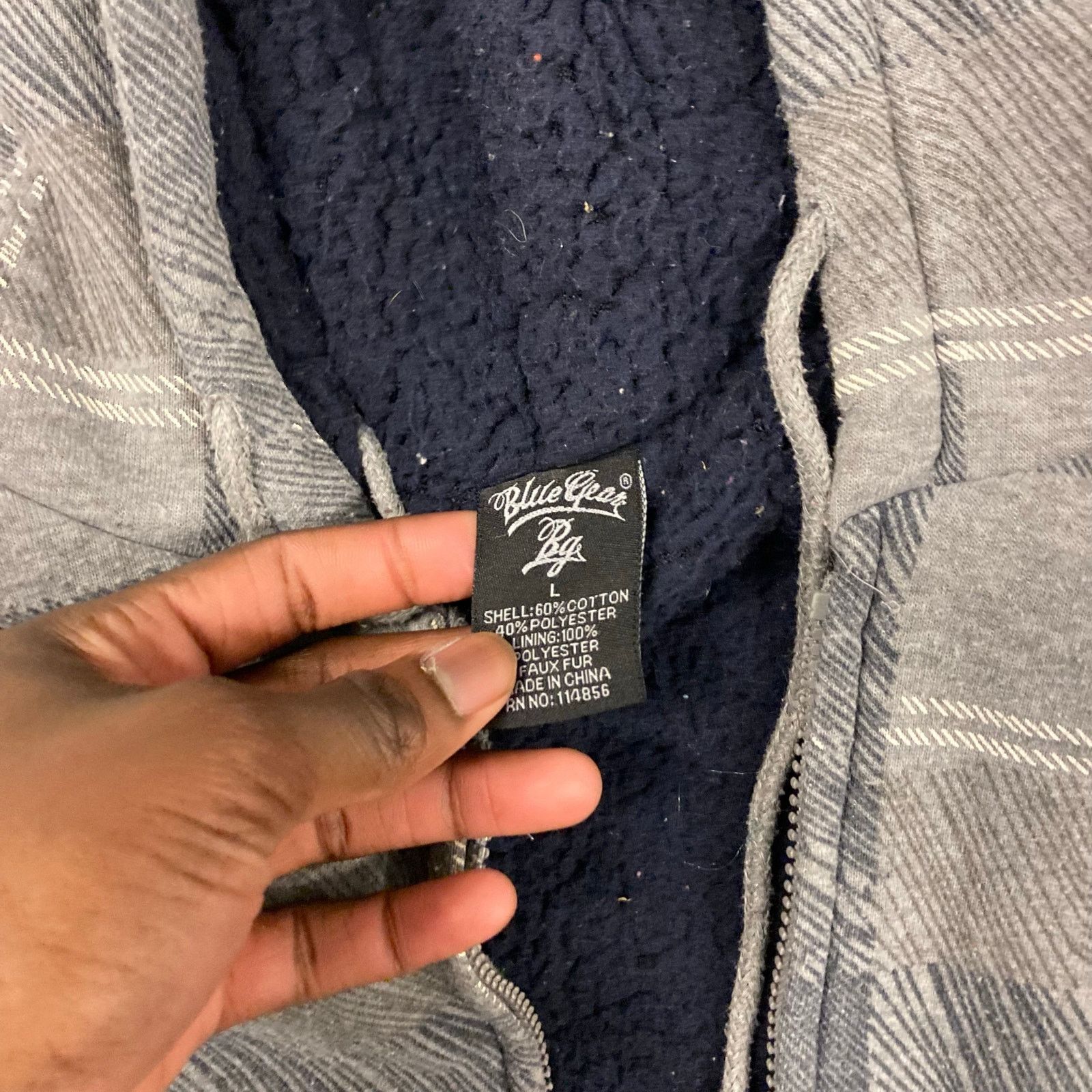 Vintage vintage Y2K flannel skate hoodie Size US L / EU 52-54 / 3 - 4 Thumbnail