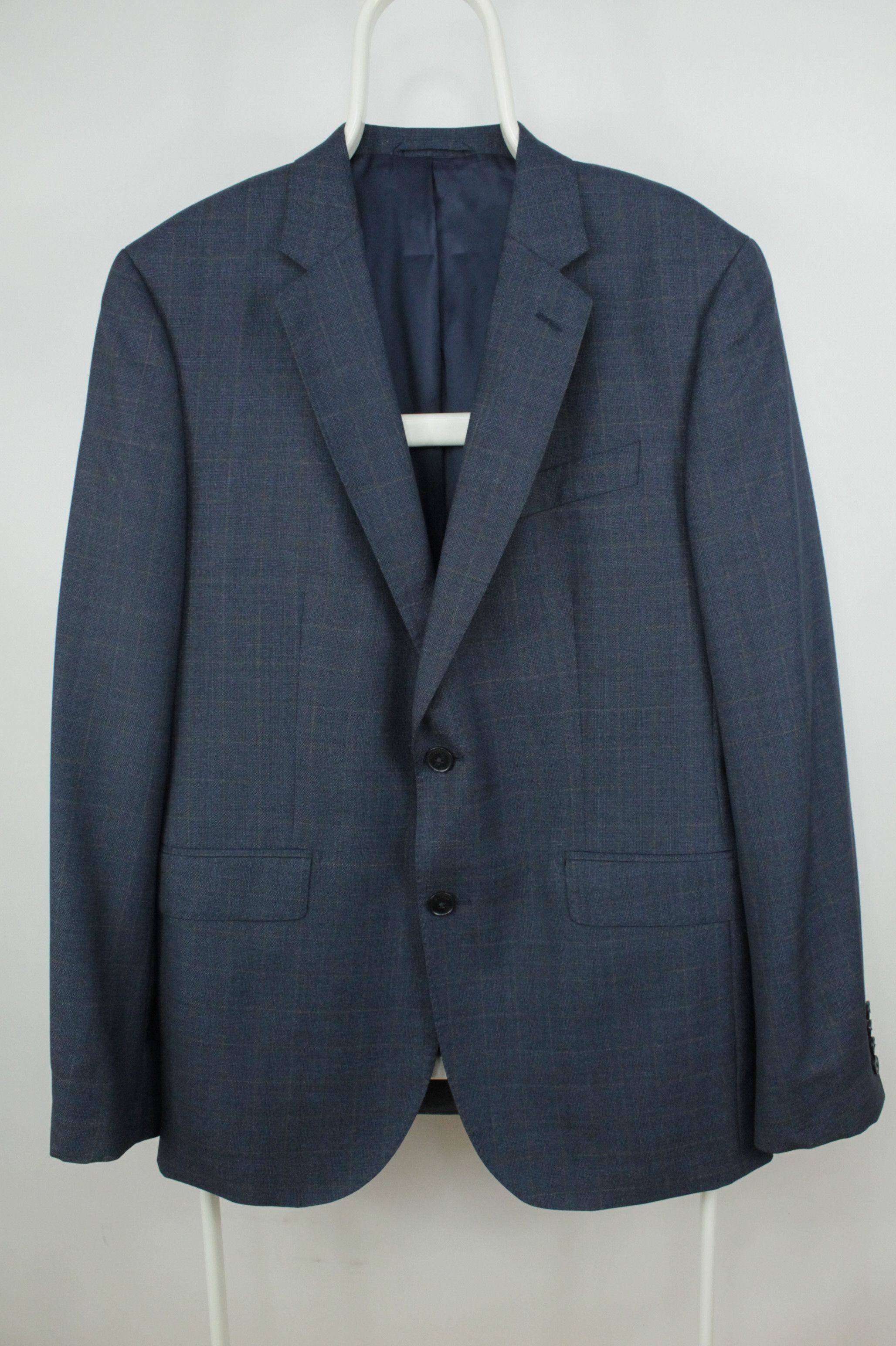 Hackett Hackett London 130S Fancy Checkered Blazer Jacket Men's Size US L / EU 52-54 / 3 - 1 Thumbnail