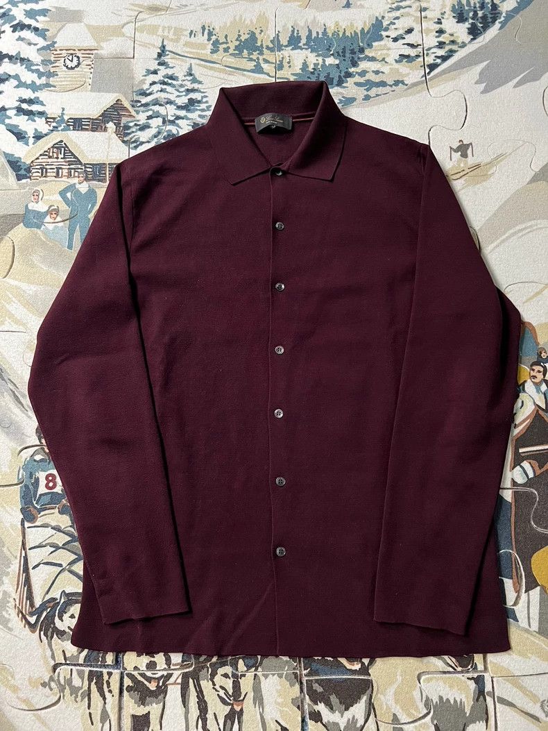 Loro Piana LORO PIANA Knitted thick shirt jacket Size US M / EU 48-50 / 2 - 1 Thumbnail