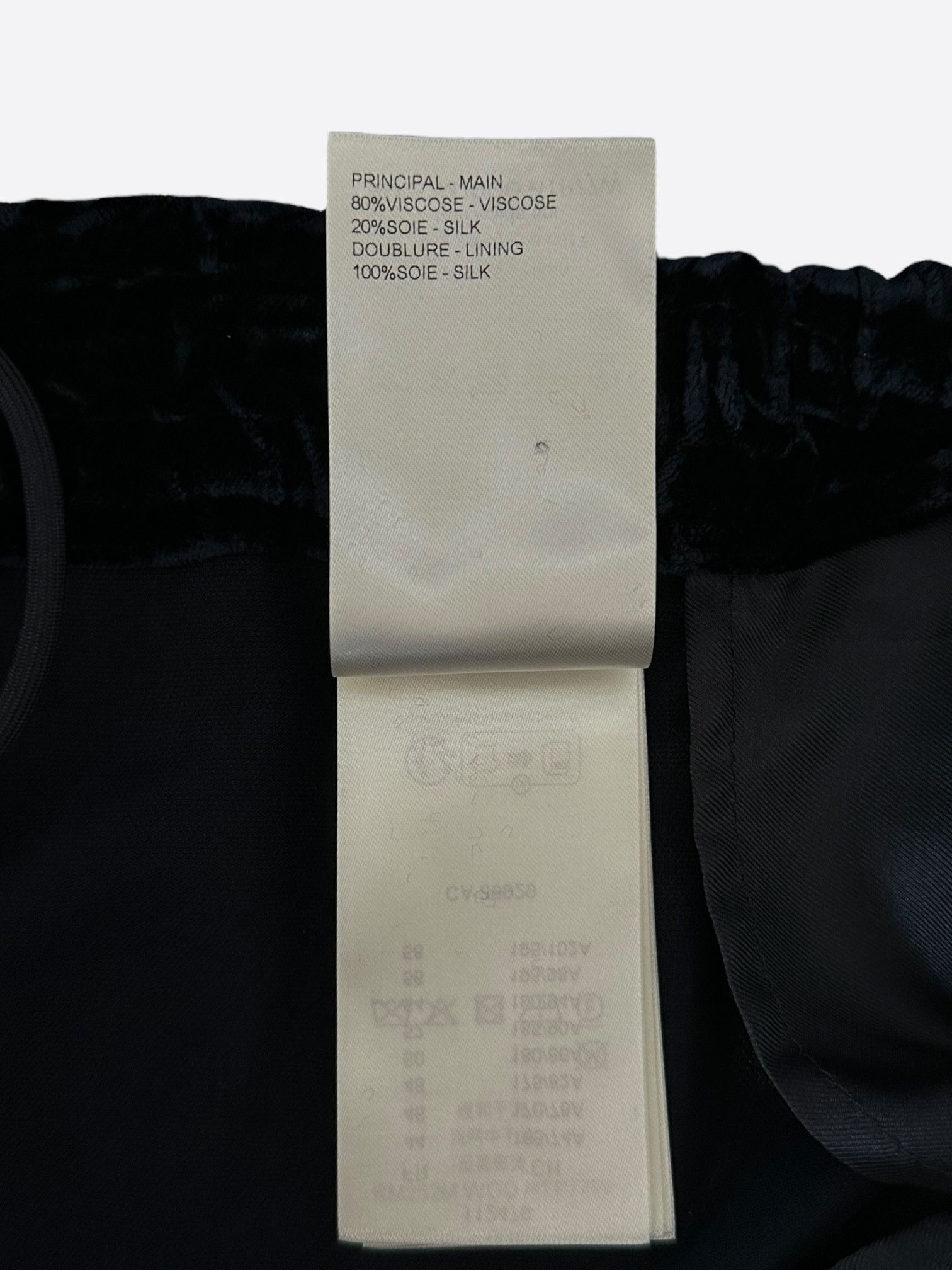 Louis Vuitton Louis Vuitton Navy Velvet Flared Track Pants Size US 38 / EU 54 - 4 Thumbnail
