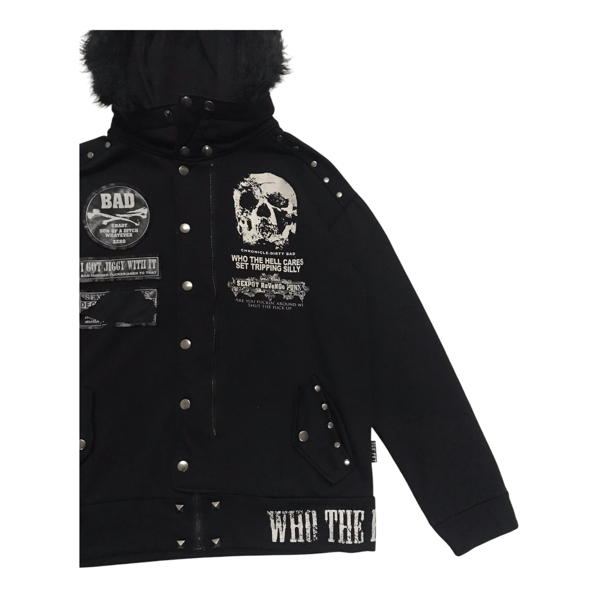 Hysteric Glamour × If Six Was Nine × Japanese Brand Sex pot Revenge Fur Hoodie Jacket Size US M / EU 48-50 / 2 - 4 Thumbnail