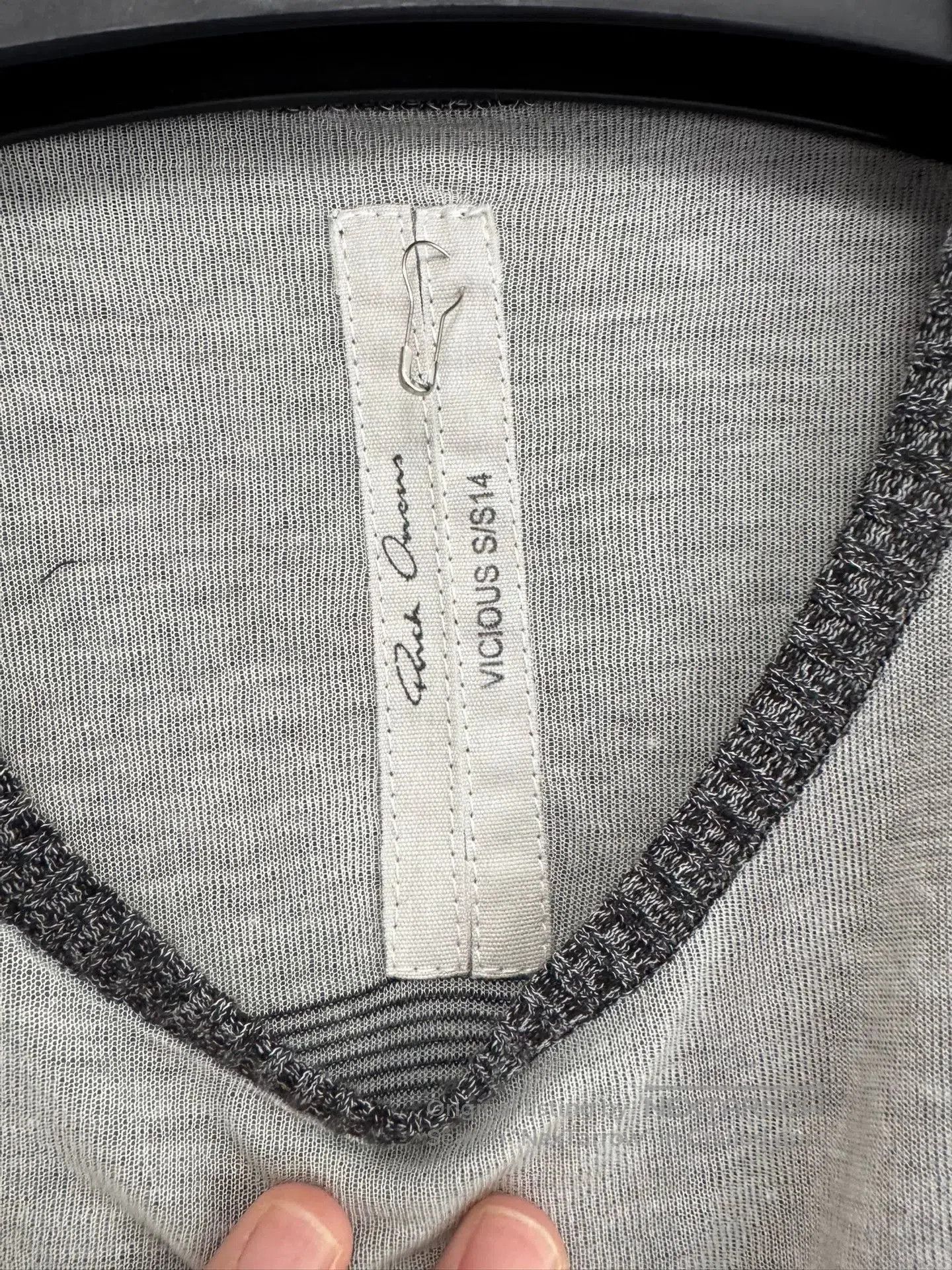 Rick Owens Rick Owens 2014 B&W Colorblock Vest. Size S / US 4 / IT 40 - 3 Thumbnail