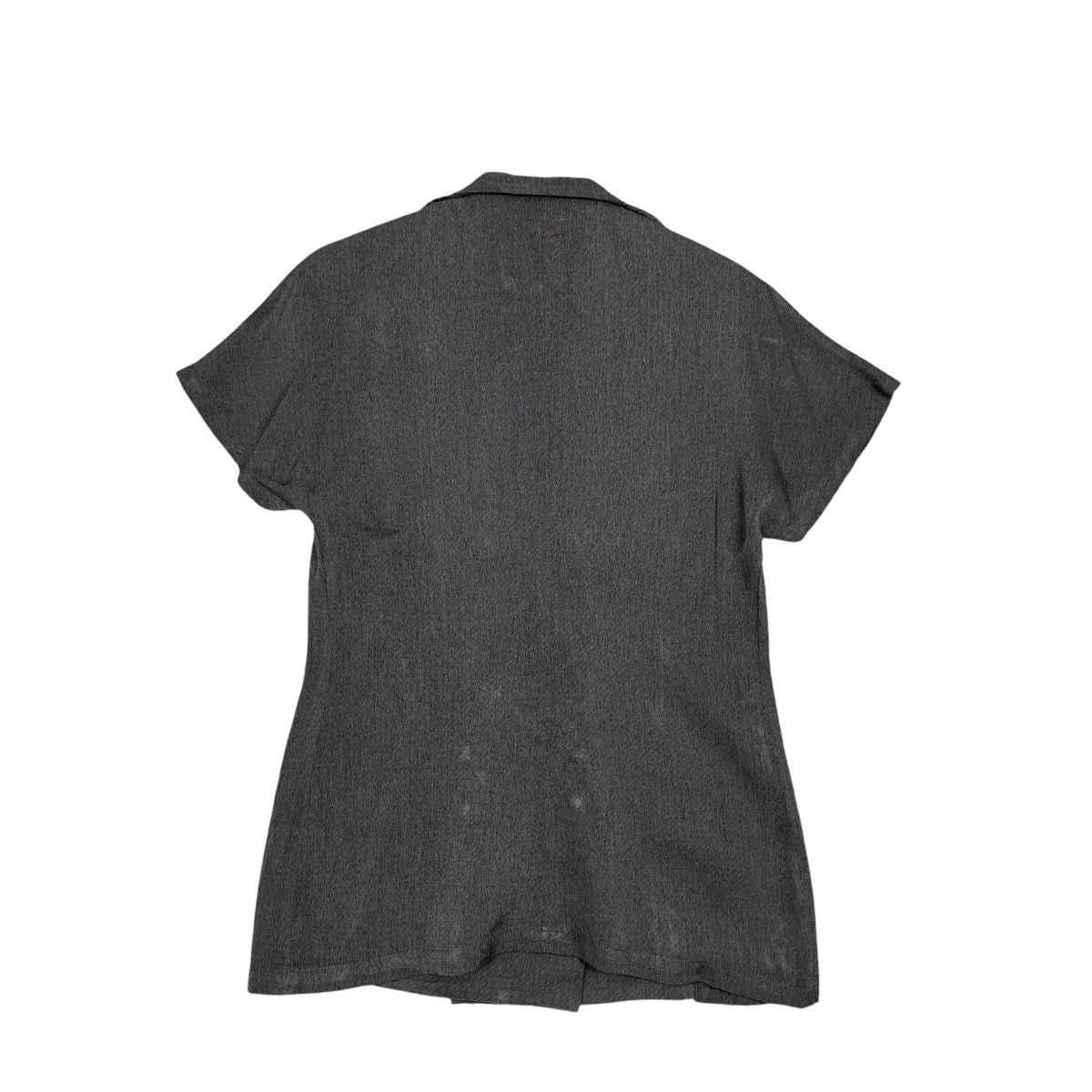 Yohji Yamamoto Yohji Yamamoto Double Breasted Rayon Jacket Size S / US 4 / IT 40 - 7 Thumbnail
