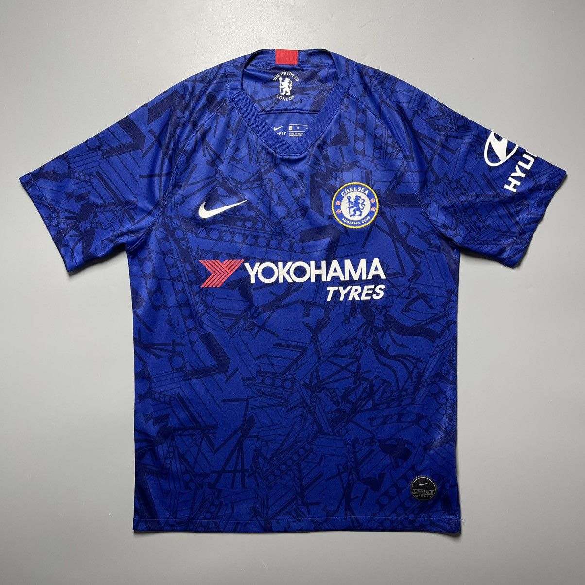Nike CHELSEA NIKE 2019/2020 FOOTBALL HOME JERSEY #10 HAZARD Size US M / EU 48-50 / 2 - 2 Thumbnail