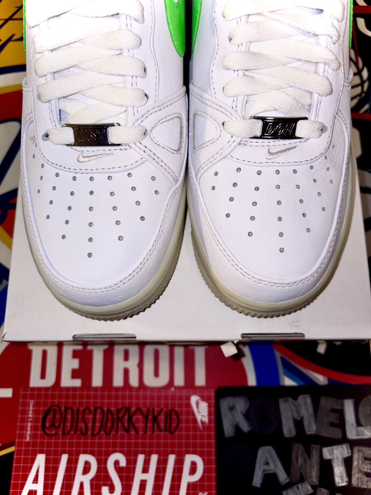 Nike 10th Anniversary RSVP Gallery x Nike Air Force 1 CV0433-100 Size US 6.5 / EU 39-40 - 9 Thumbnail